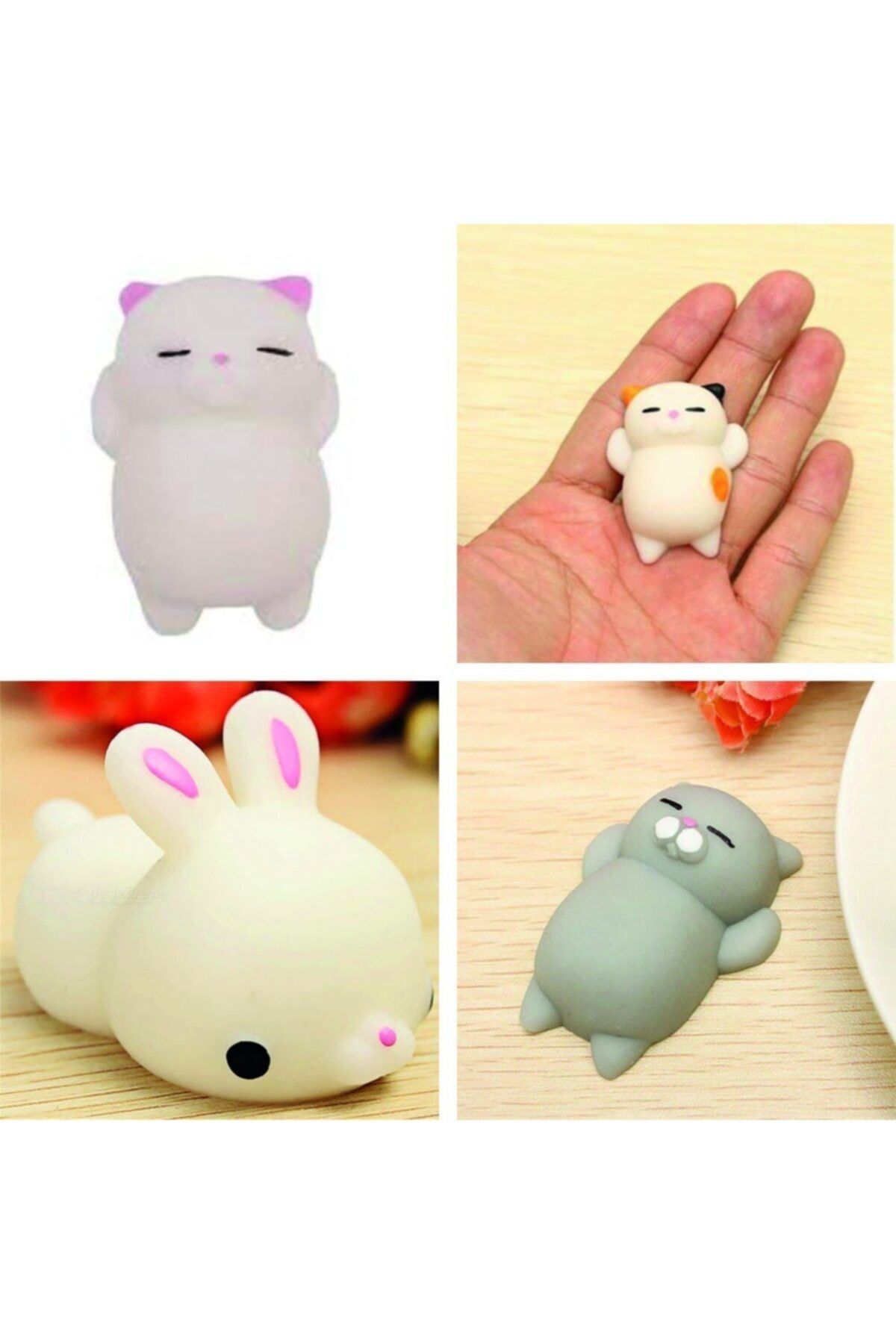 seker ofisi super squishy paket 3 kedi 1 tavsan sukusi fiyati yorumlari trendyol