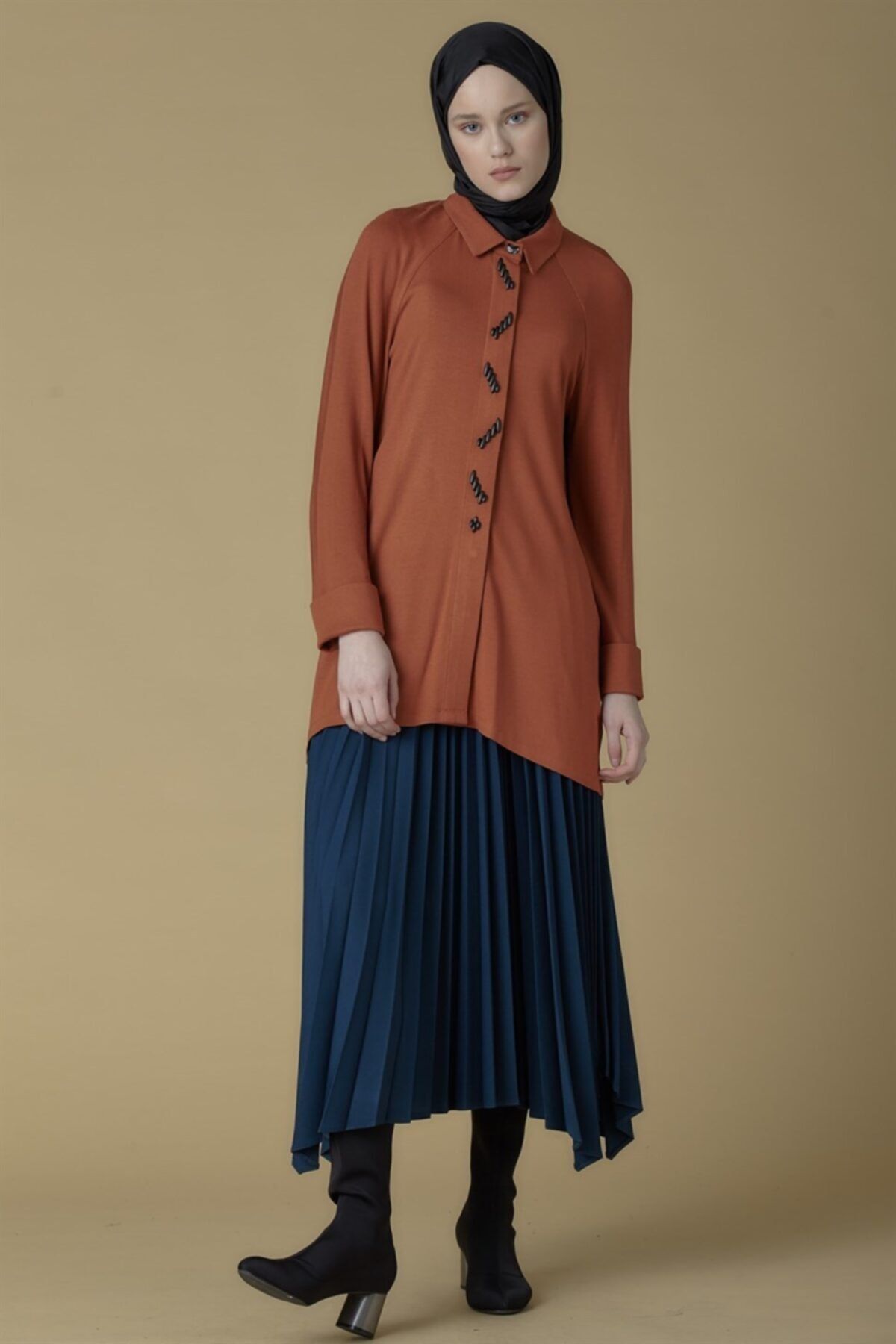 Armine Gömlek 19ka3730 Kiremit