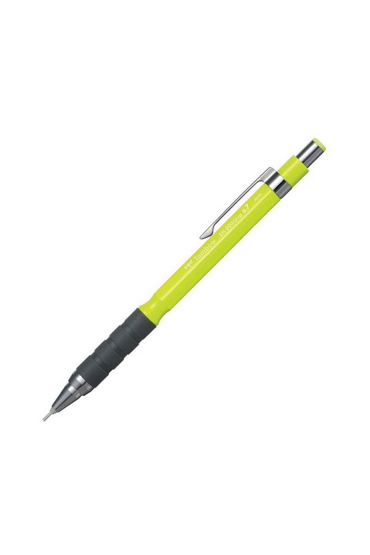 Tombow Sh-300 Grip Mekanik Versatil Kalem 0.9 Mm Neon Sarı