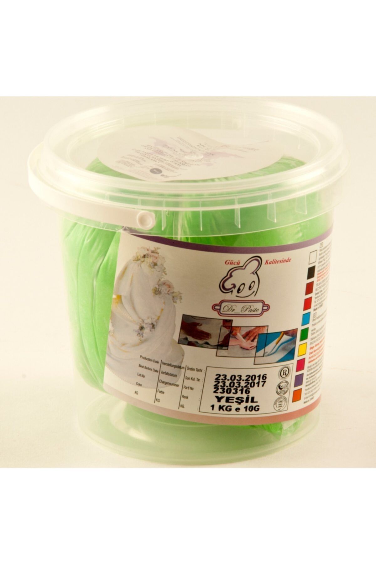 Dr.Paste Yeşil  Şeker Hamuru 1 kg