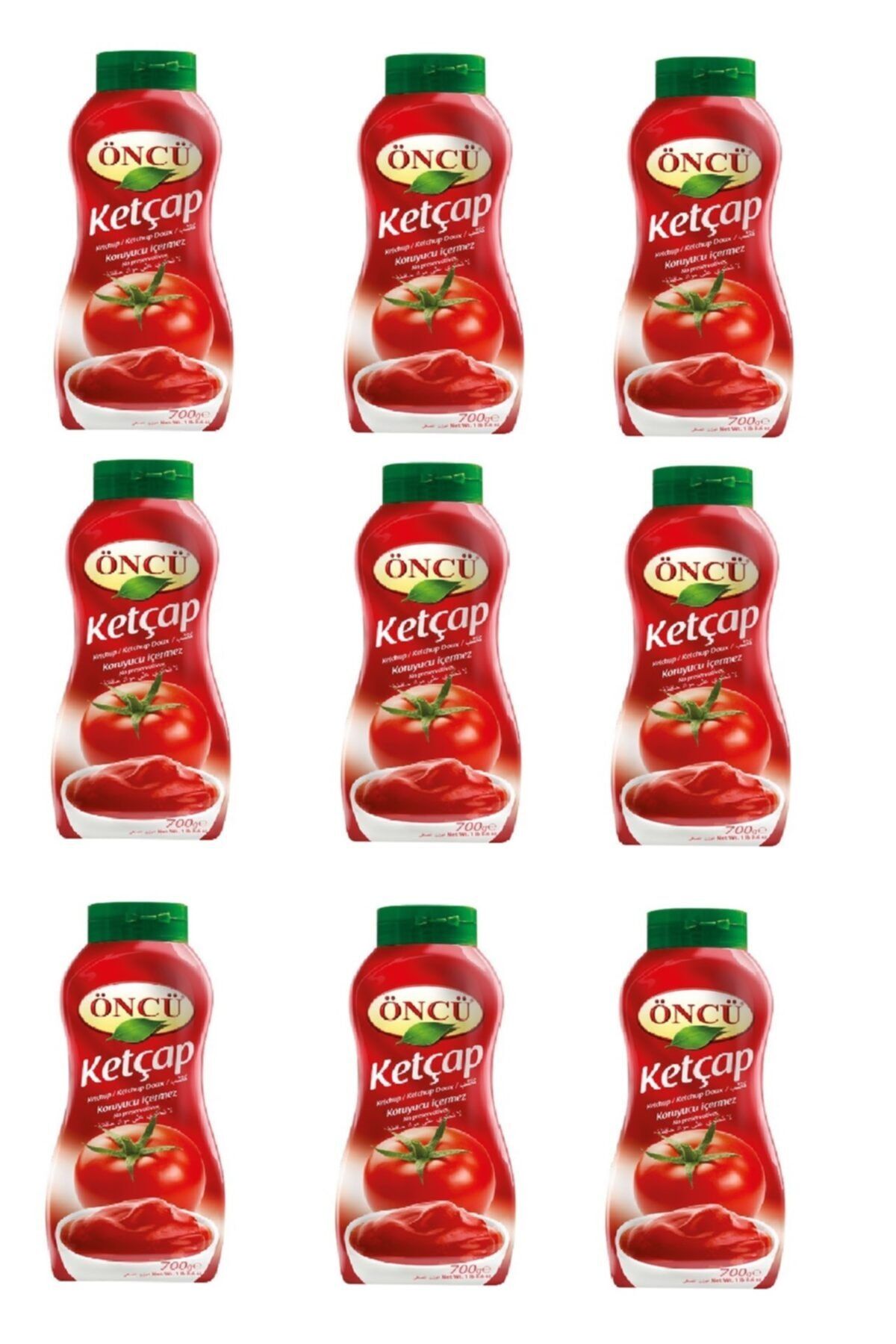 Öncü Ketçap 700 G X 9 Adet