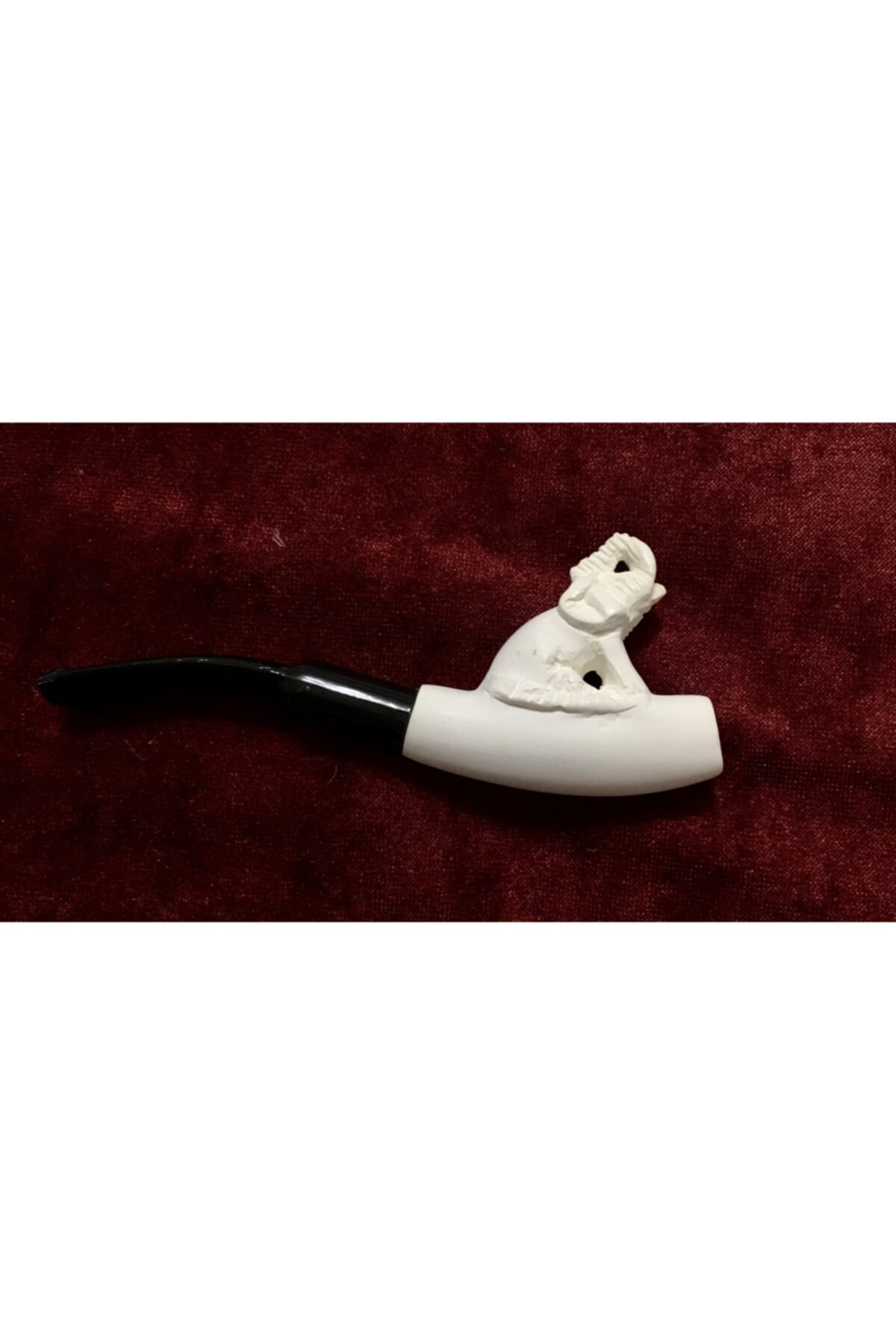 AKTAS Lületaşı Fil Model Sigara Ağızlığı 11cm