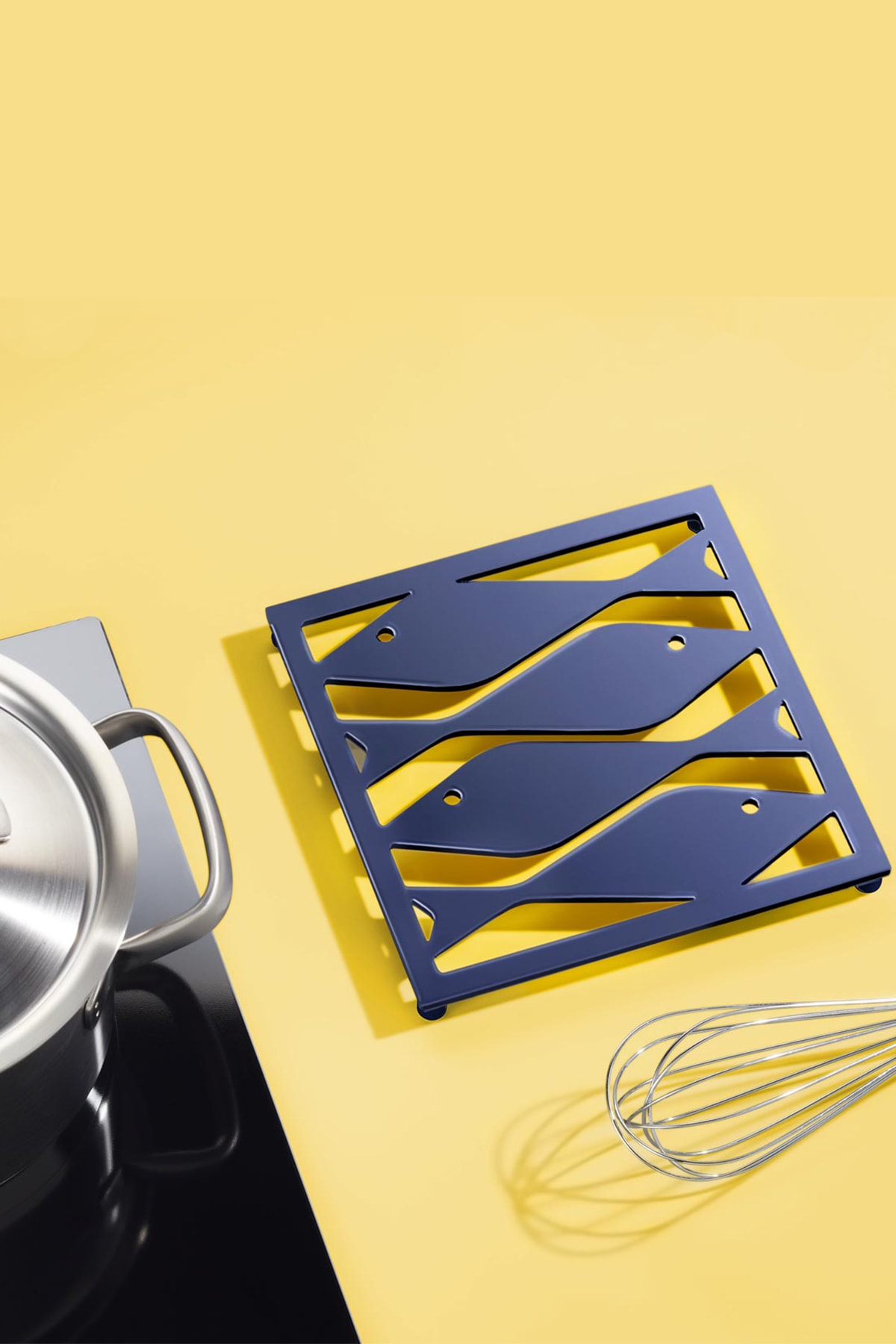 Tchibo Metal Tencere Altlığı, Mavi