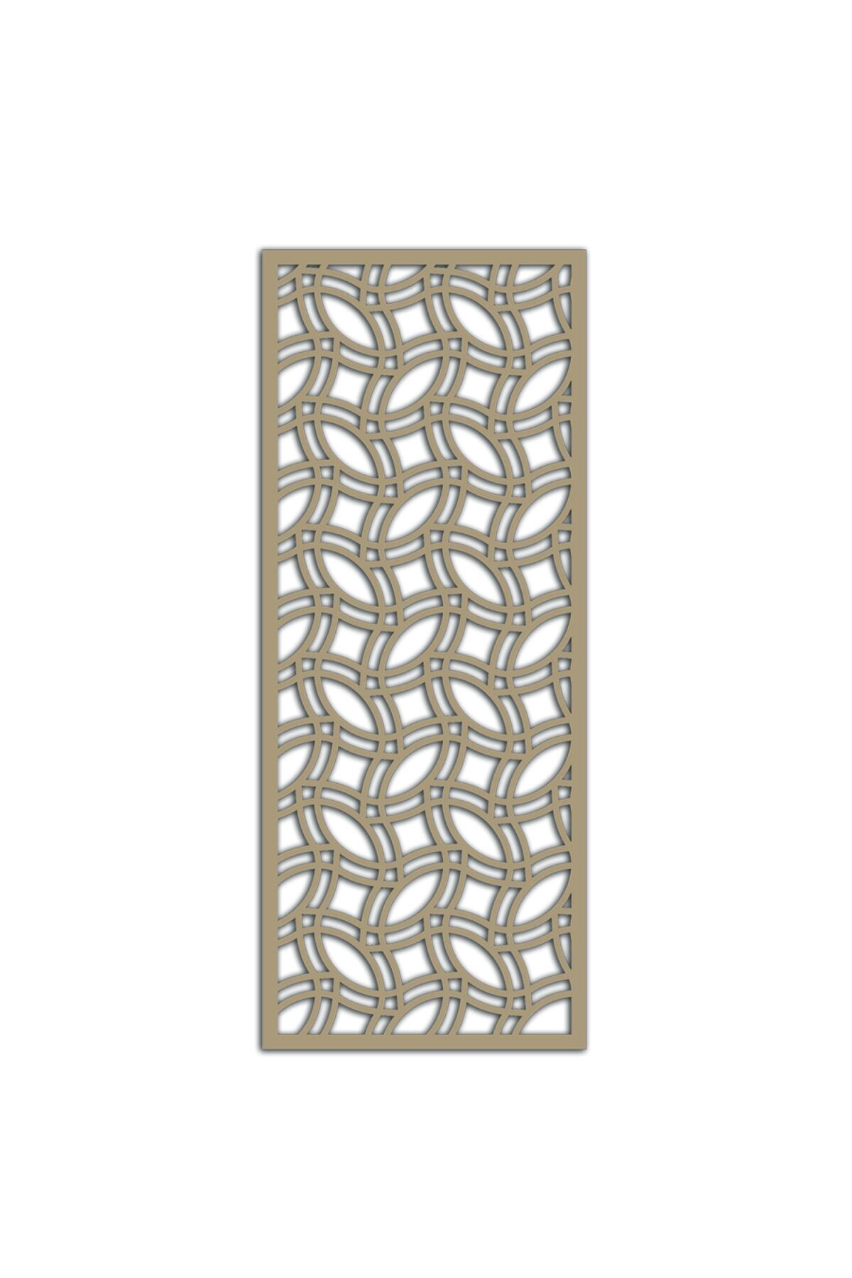 Liar Dekor Liar Ahşap Seperatör (Paravan) - KSP-69 - (10 mm) - (85 cm x 210 cm) - (Ham)