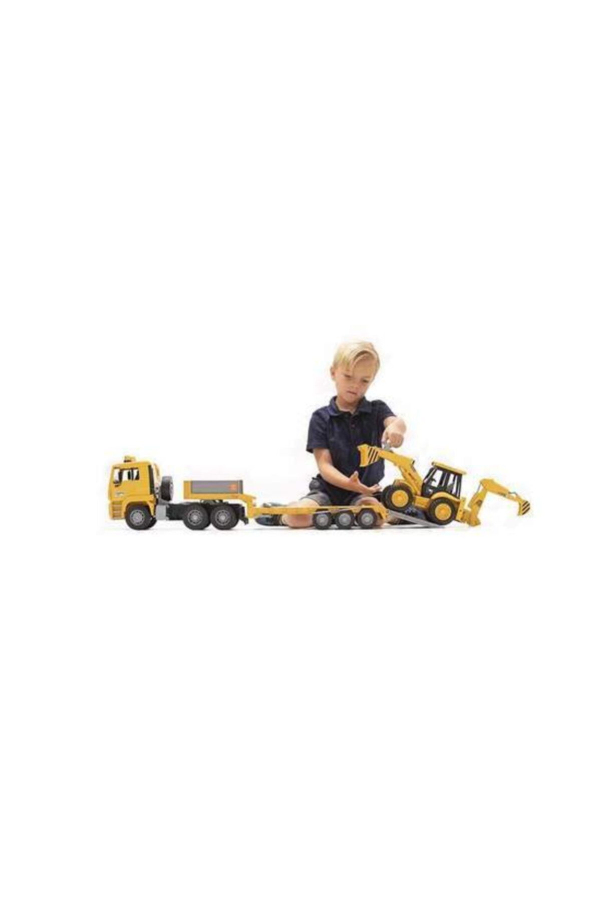 Bruder Man Tır & Jcb 4cx Kepçeli Ekskavatör Br02776