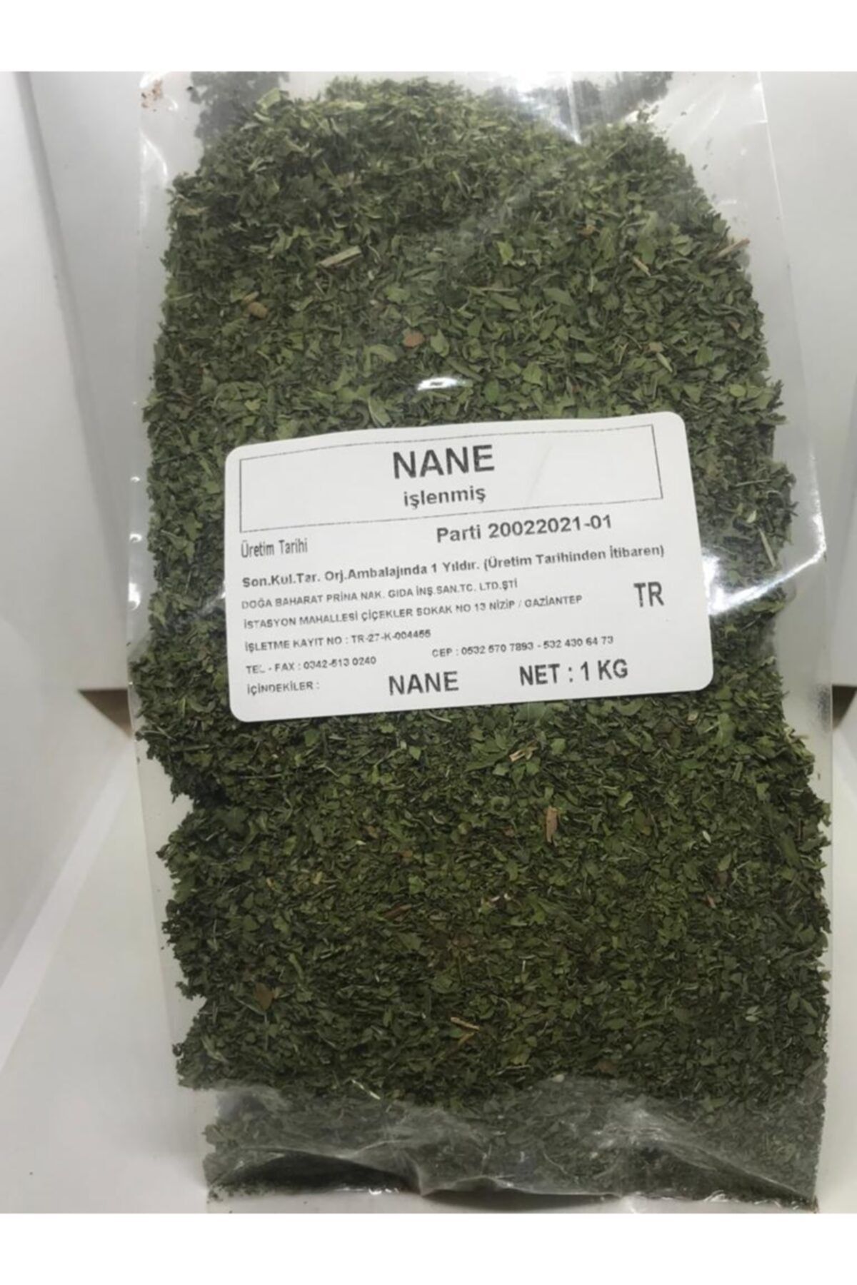 yeşil doğas Nane