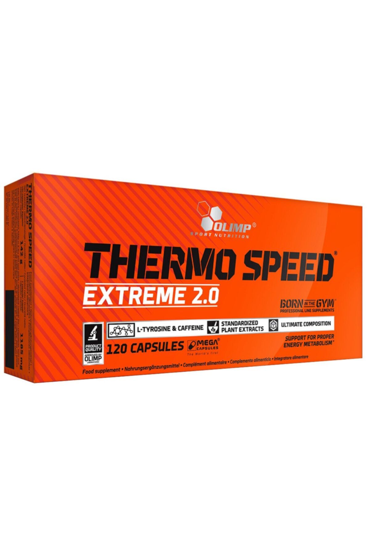 Olimp Thermo Speed Xtreme 120 Kapsül Yağ Yakıcı Likarnitin Carnitine Cla Güç Enerji Vitamin