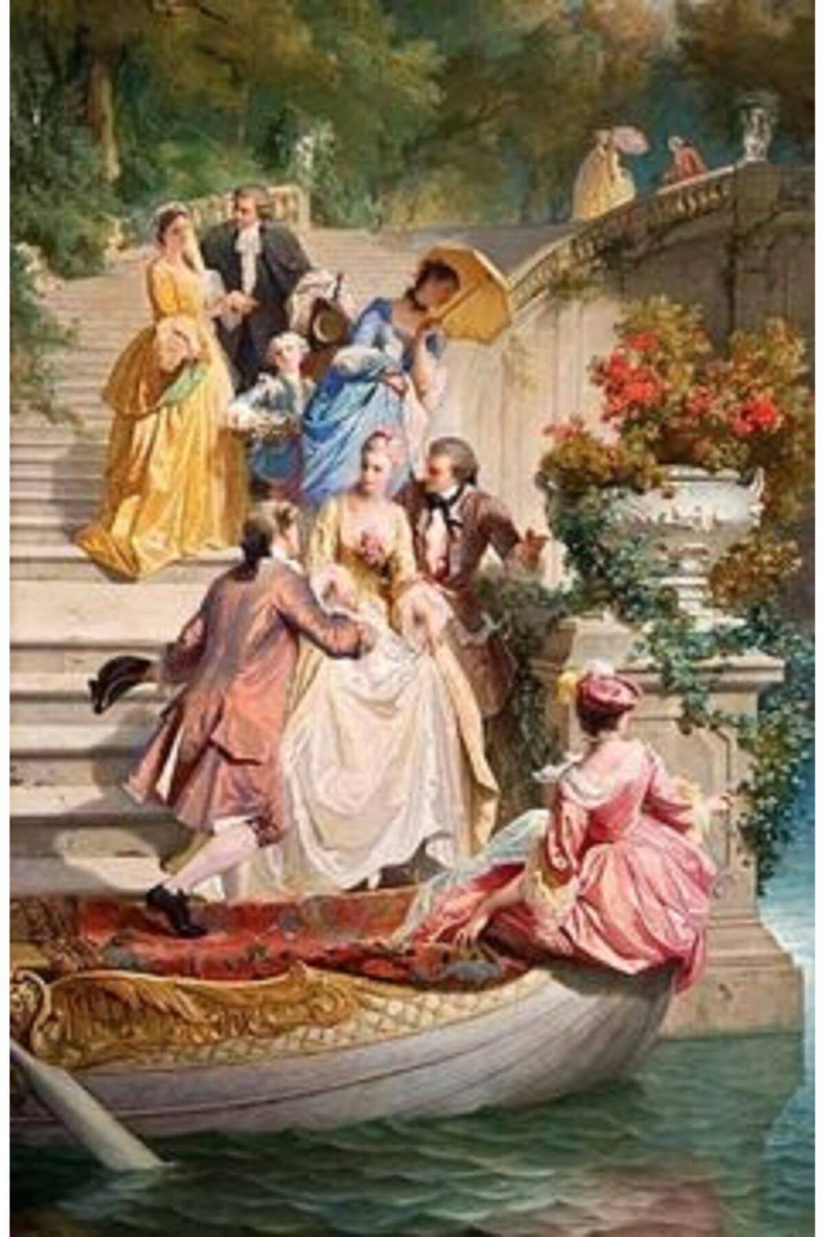 dialands Pixmo Mozaik Puzzle - Kayık Sefası- 50*77 Cm 58 Renk - 59.994 Parça