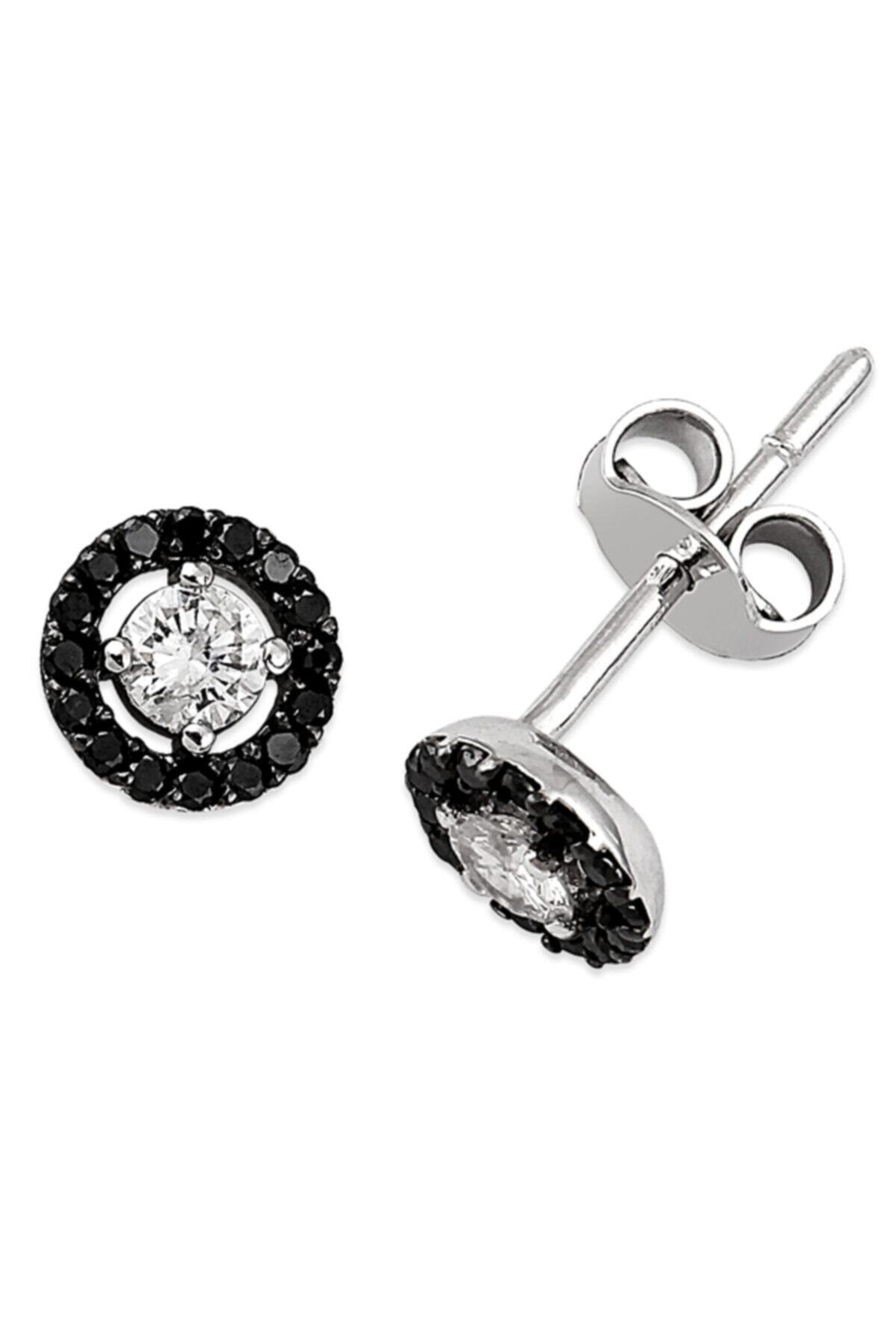 Barok Diamond Pırlantalı Küpe 0.43ct 18 Ayar
