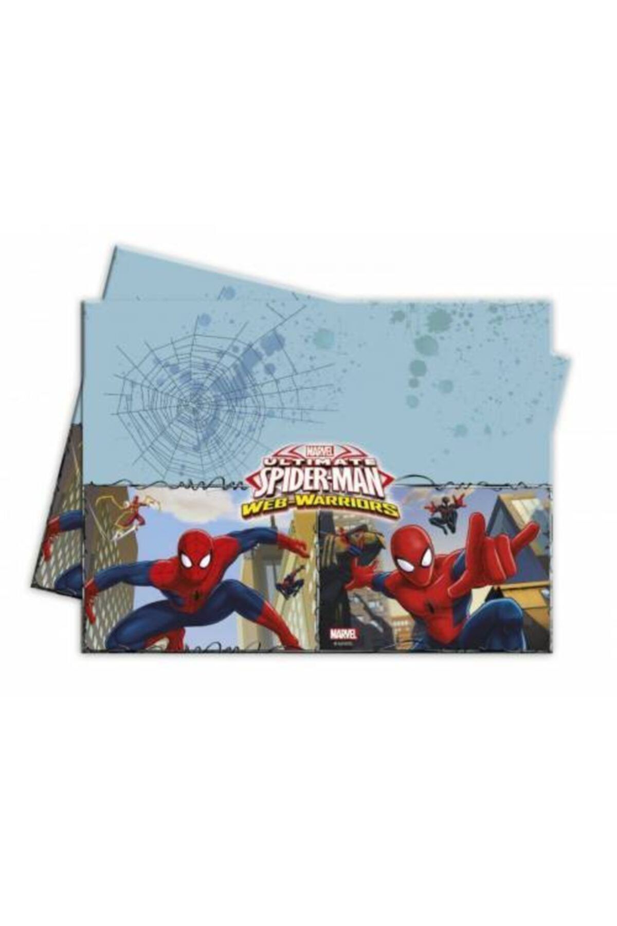 Çetinkaya Süs Spiderman Örümcek Adam Temalı Plastik Masa Örtüsü 120x180 cm