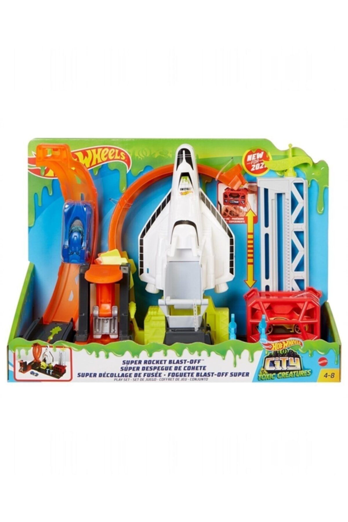 HOT WHEELS Hot Wheels Tekerlekli Yarış Dünyası Oyun Seti Fnb15 Gtt75