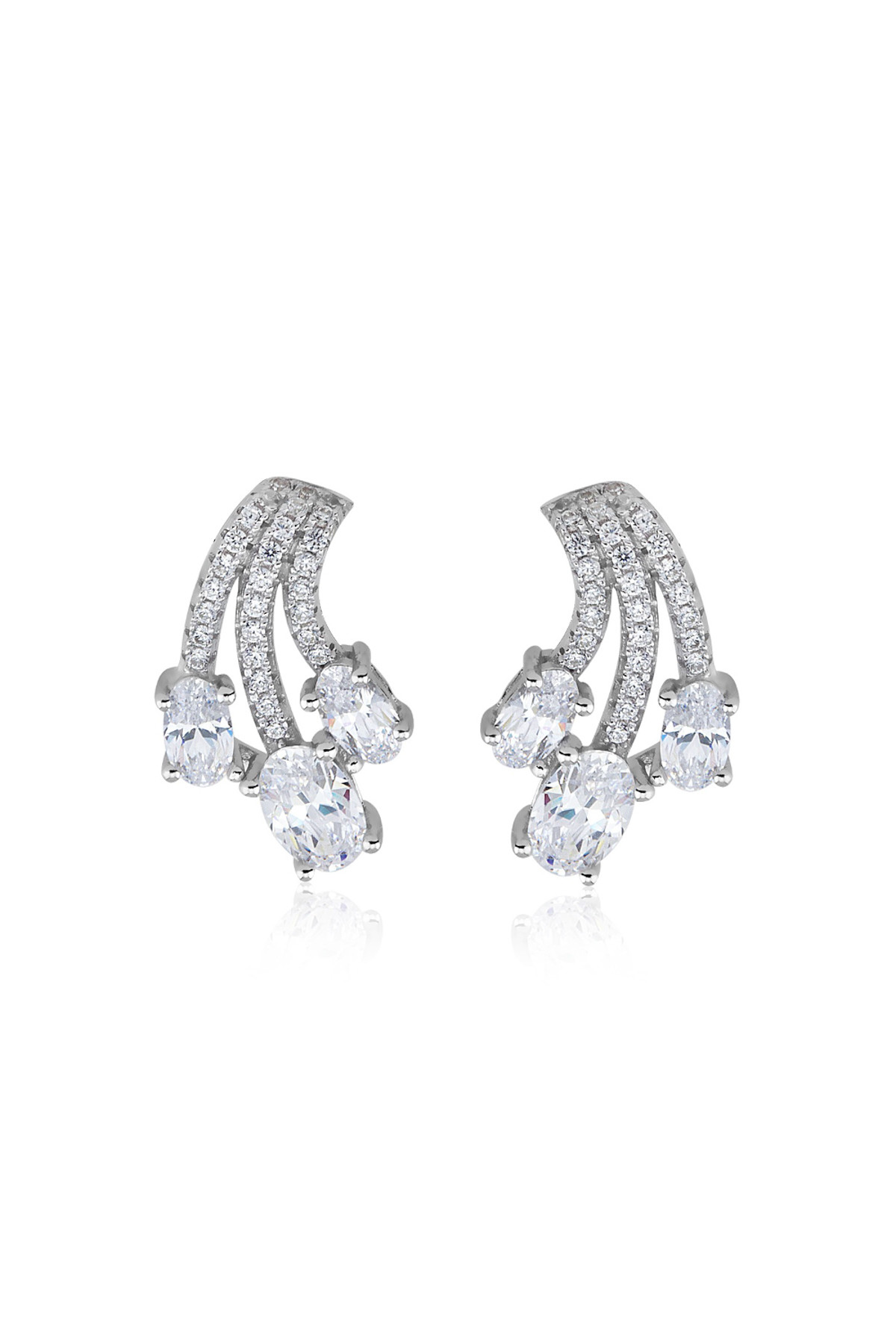 Carat Laboratories Kadın 2,28 Carat Fantezi Küpe CE20863