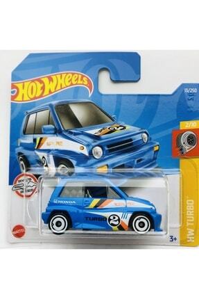 85 Honda City Turbo Iı Blue 1:64 Ölçek Hotwheels Marka 2/10 Image 0