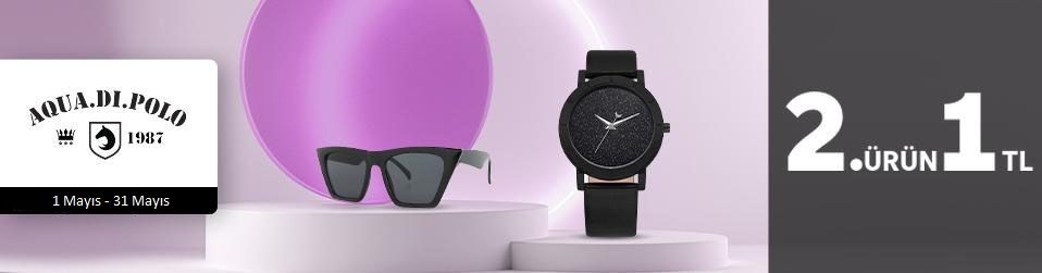Aqua Di Polo Saat & Güneş Gözlüğü