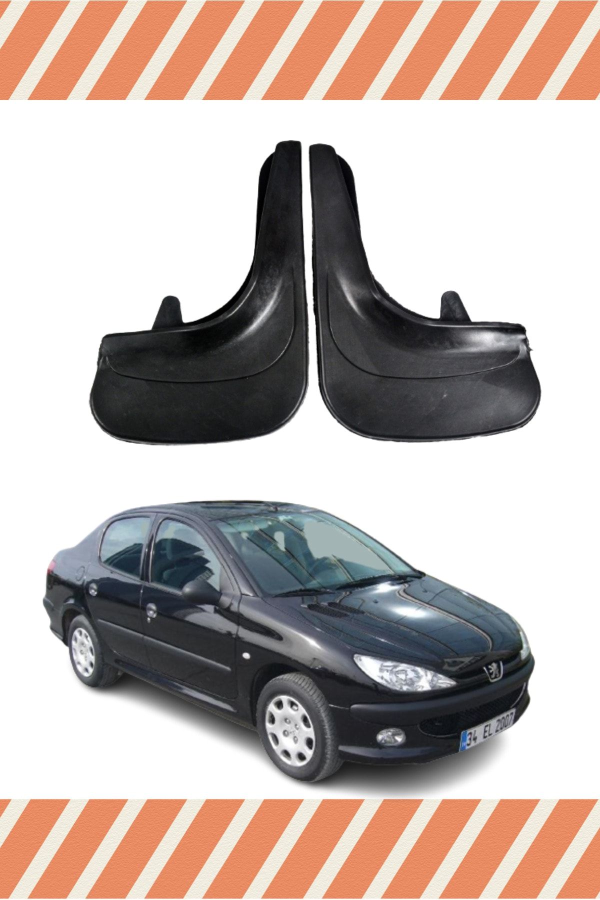 Peugeot 206 sale mud flaps