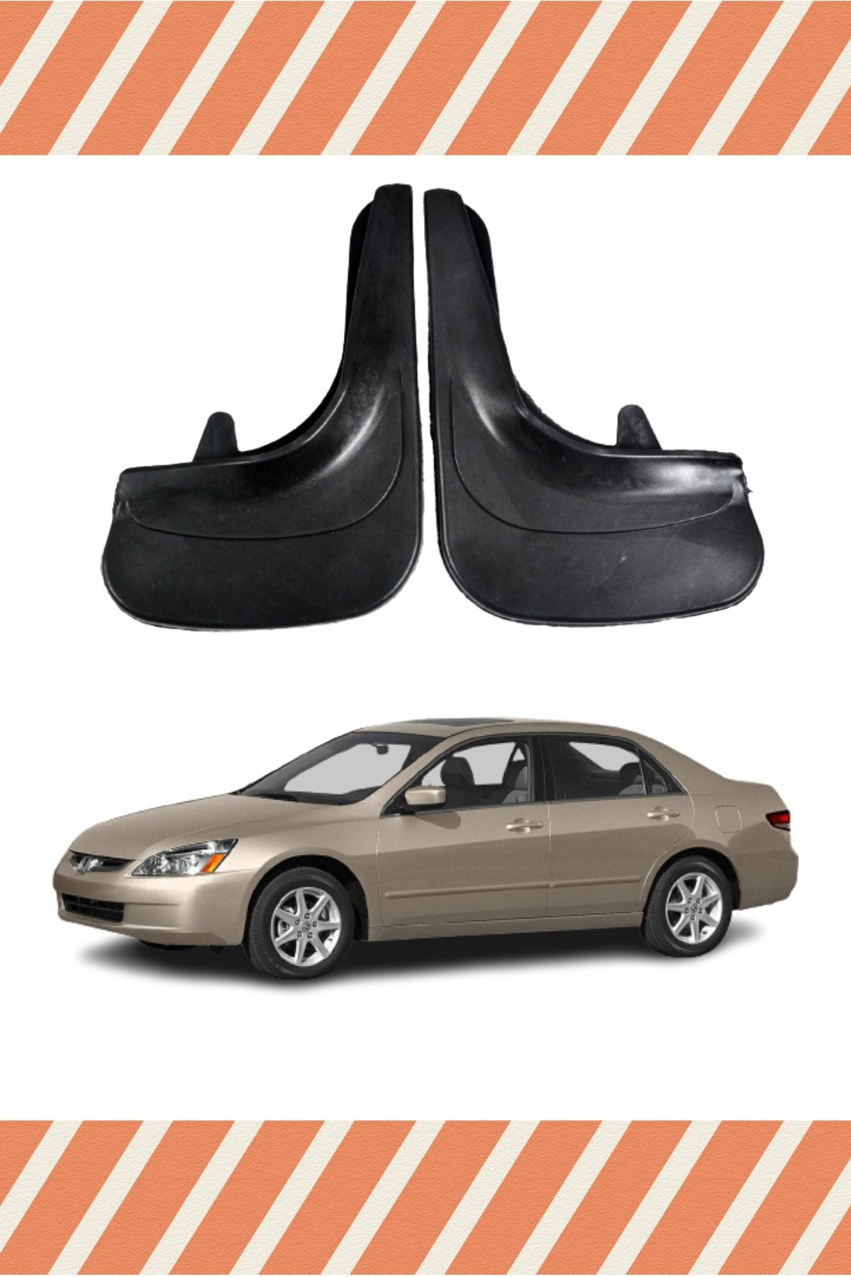 2008 honda discount accord mud flaps