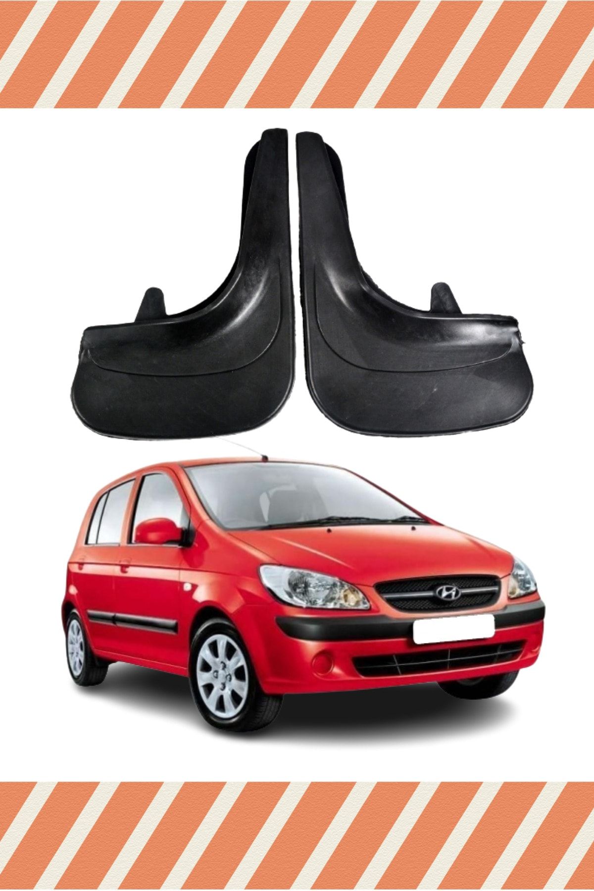 Hyundai getz store mud flaps
