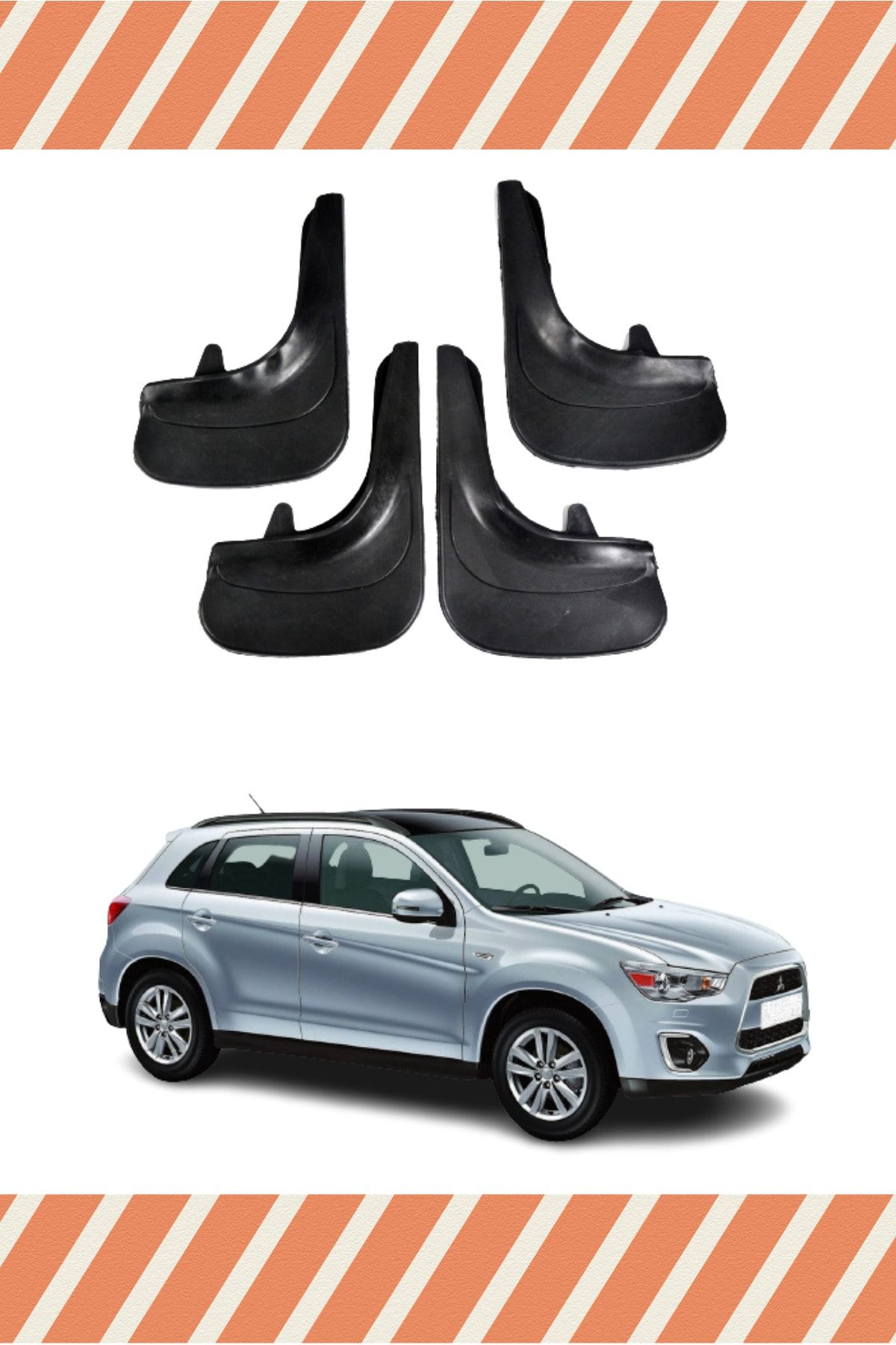 Mitsubishi asx outlet mud flaps