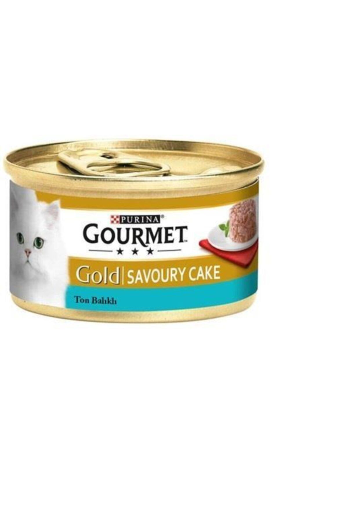Gourmet Gold Savoury Cake Ton Balıklı Kedi Konservesi 85gr 24 Adet
