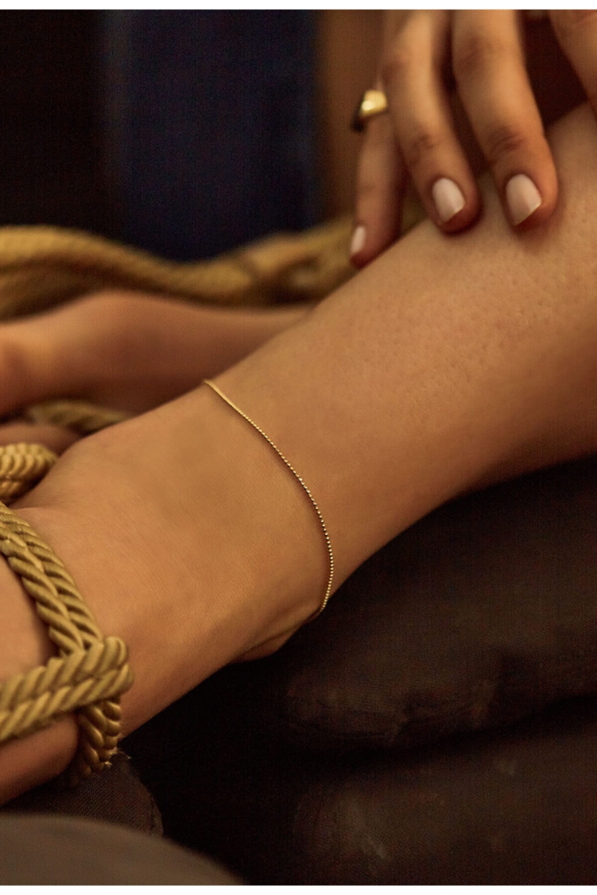 Cult and Glint Kadın Gold Halhal