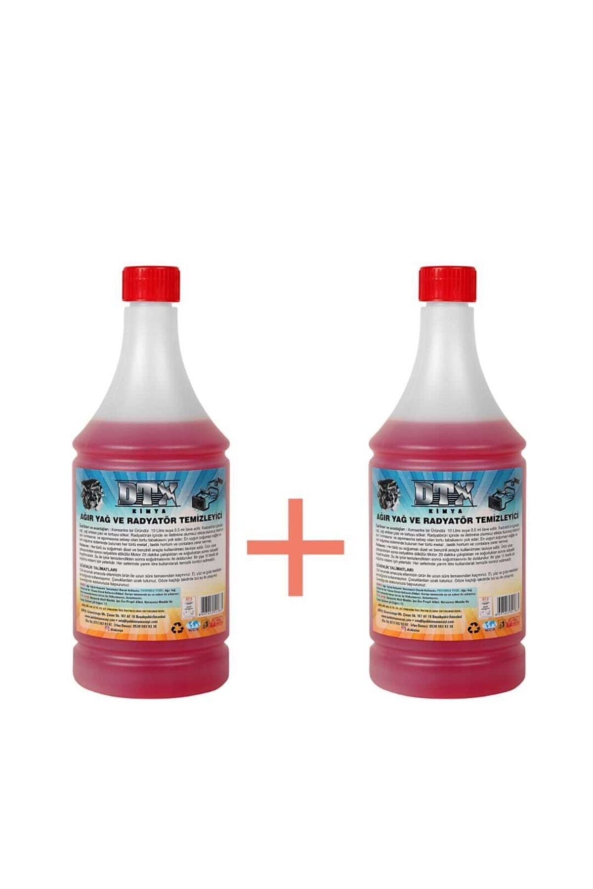 Dtx Kimya Oto Kalorifer Ve Petek Temizleme Sıvısı 1 Lt (ağır Yağ Ve Radyatör Temizleyici 1 Lt %50 Indirim)