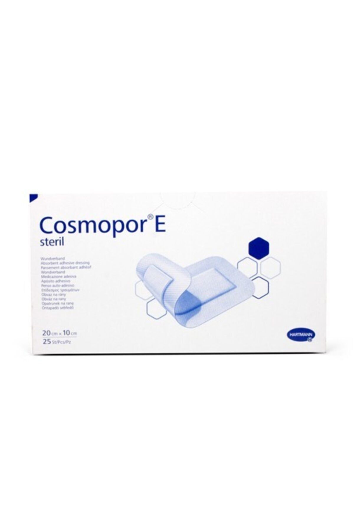 Hartmann Cosmopor E - Pedli Yara Örtüsü 20x10 Cm 25'li Kutu