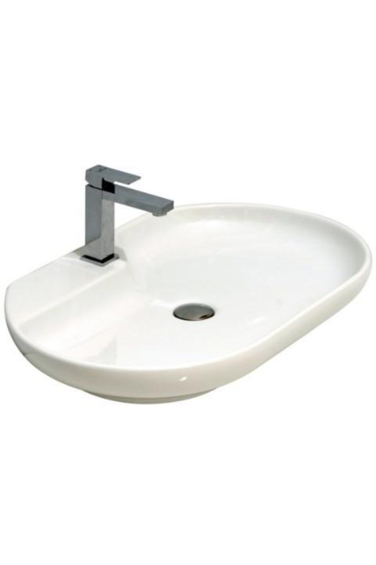 evdeniste Alvit Mite 45x70 Tezgah Üstü Lavabo, Çanak Lavabo