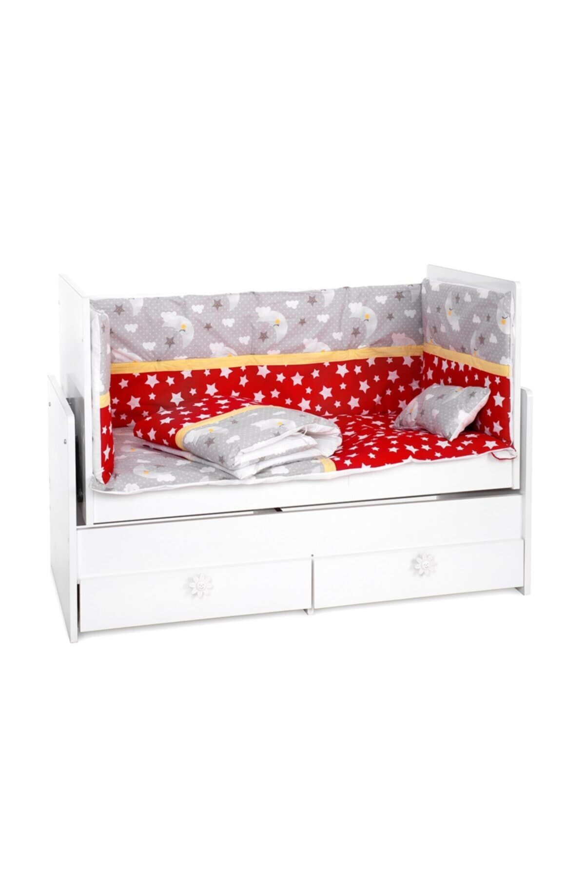 Sluupy Yıldız Ay Figürlü Bebek Uyku Seti 80x130 (10parça)