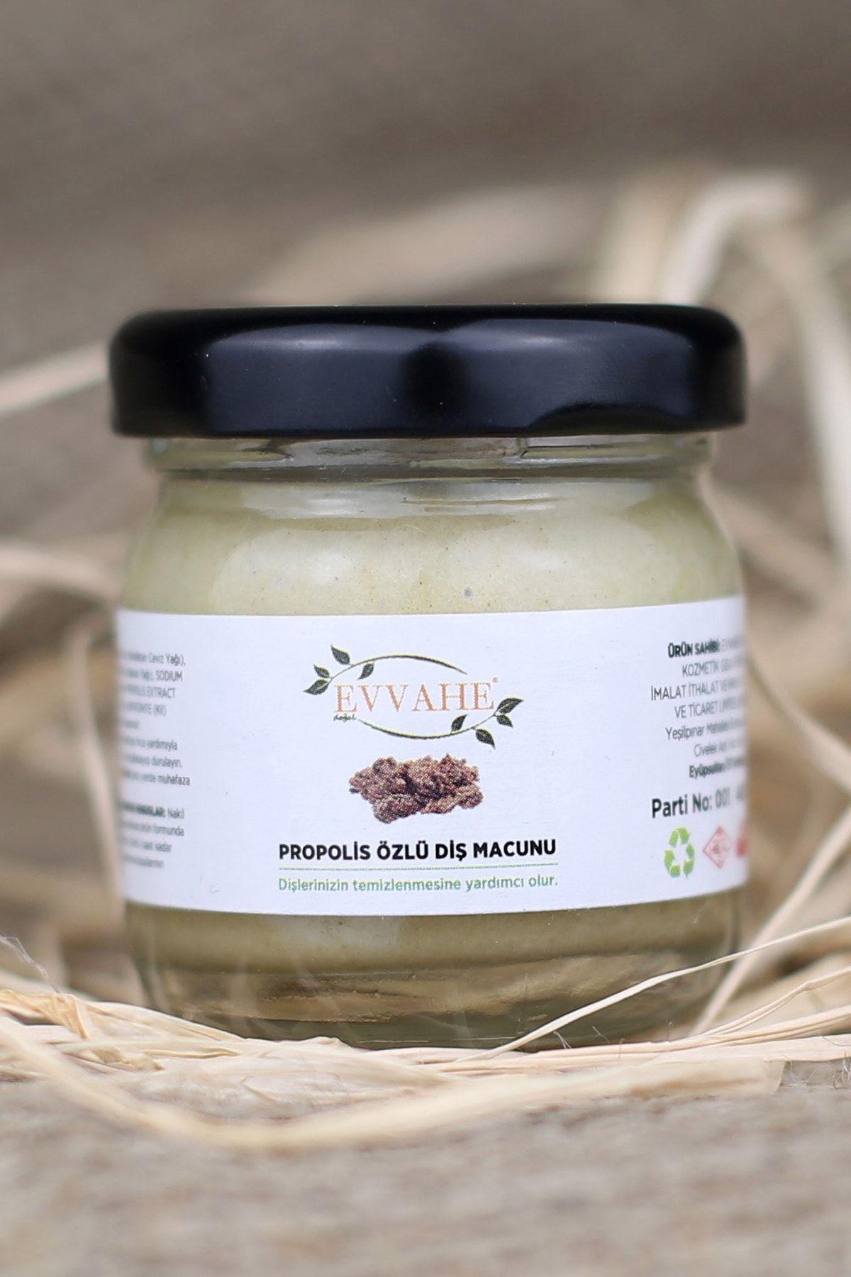 EVVAHE DOĞAL Propolis Özlü Diş Macunu