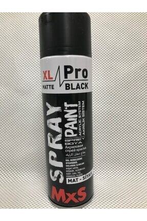 Xl Pro Mat Siyah Sprey Boya 500 Ml Image 0