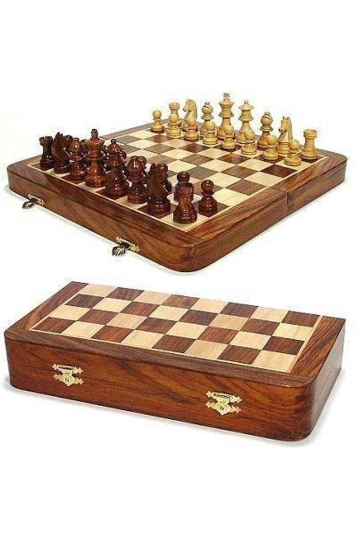 Adalinhome Ahşap Satranç Büyük