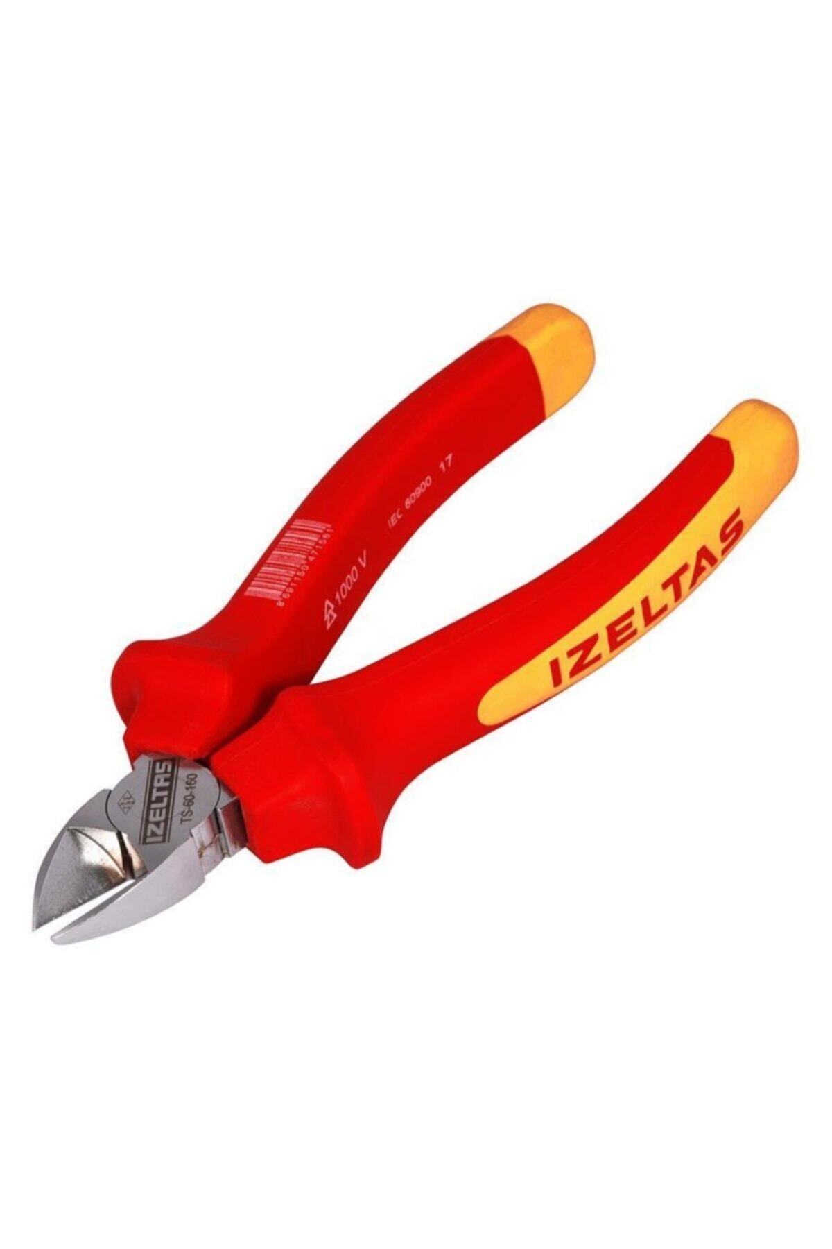 İzeltaş Elektrikçi Izoleli Yan Keski 180 Mm 1000v
