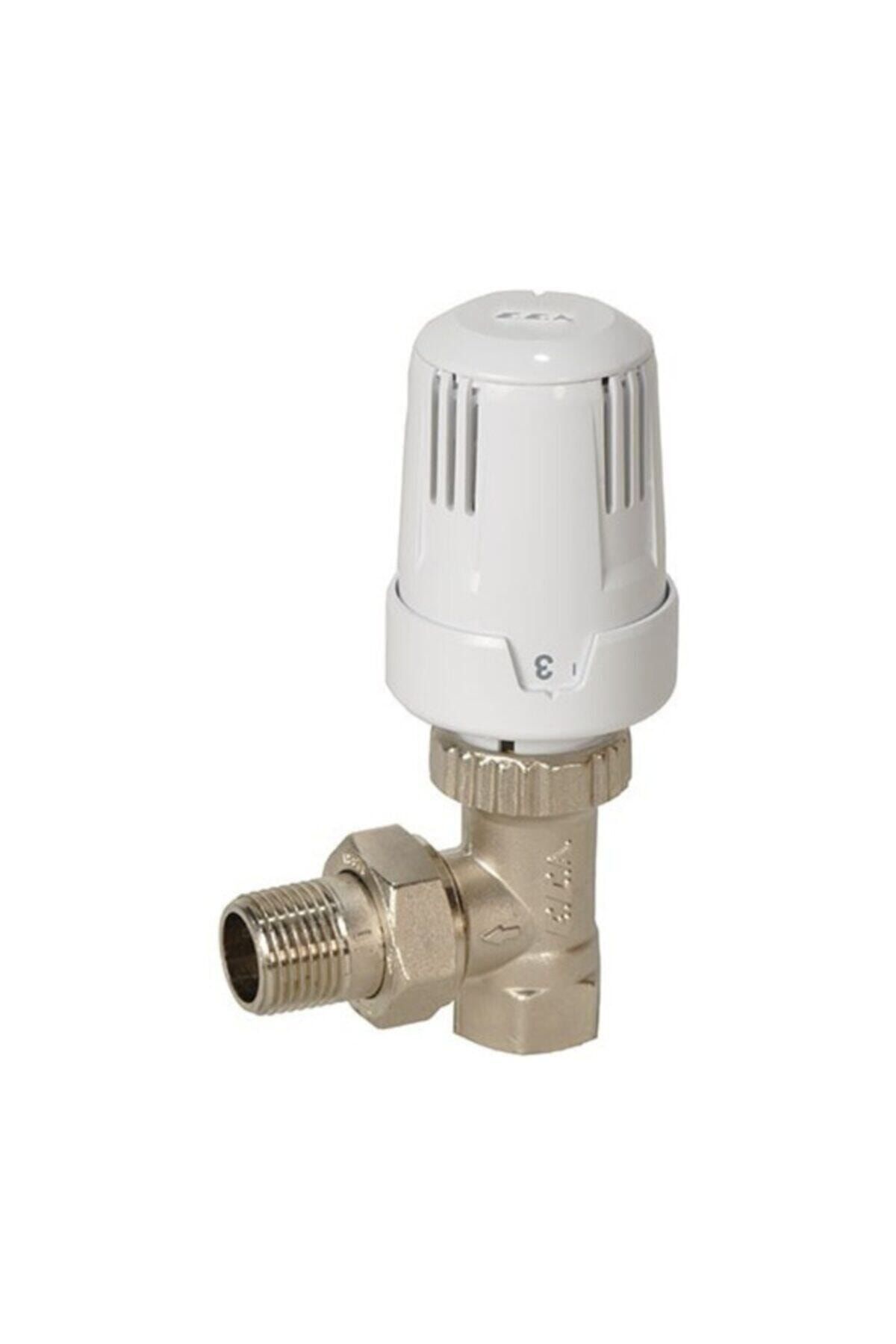 Eca 1/2 Köşe Termostatik Radyatör Vanası Trv3