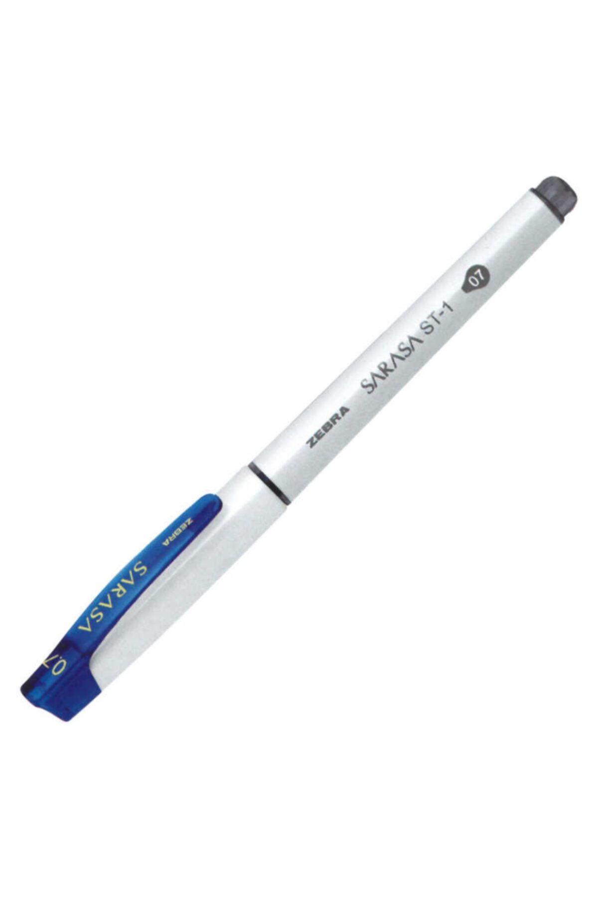 Zebra Mavi Sarasa 0.7 mm Kapaklı Jel Kalem 12 Adet