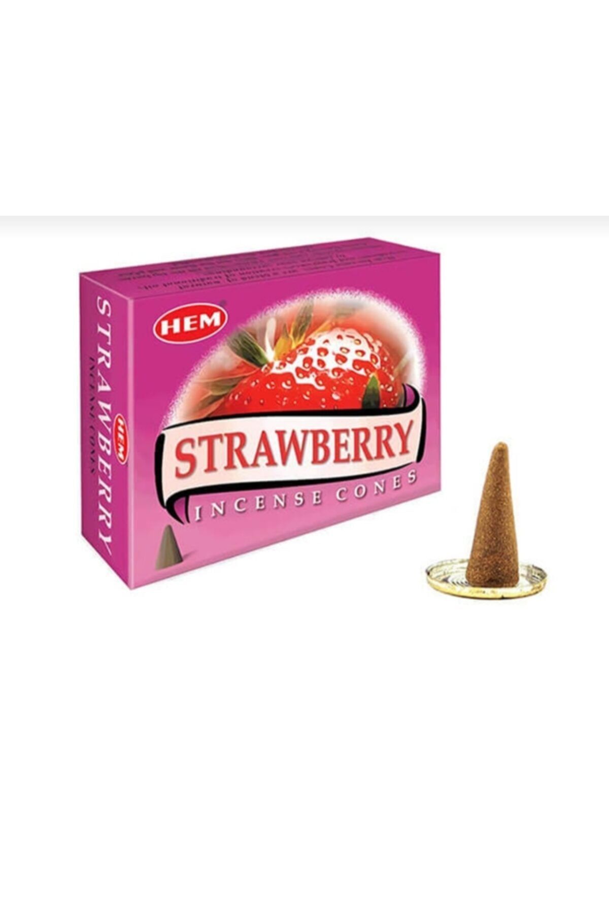 Hem Çilek Konik Tütsü
