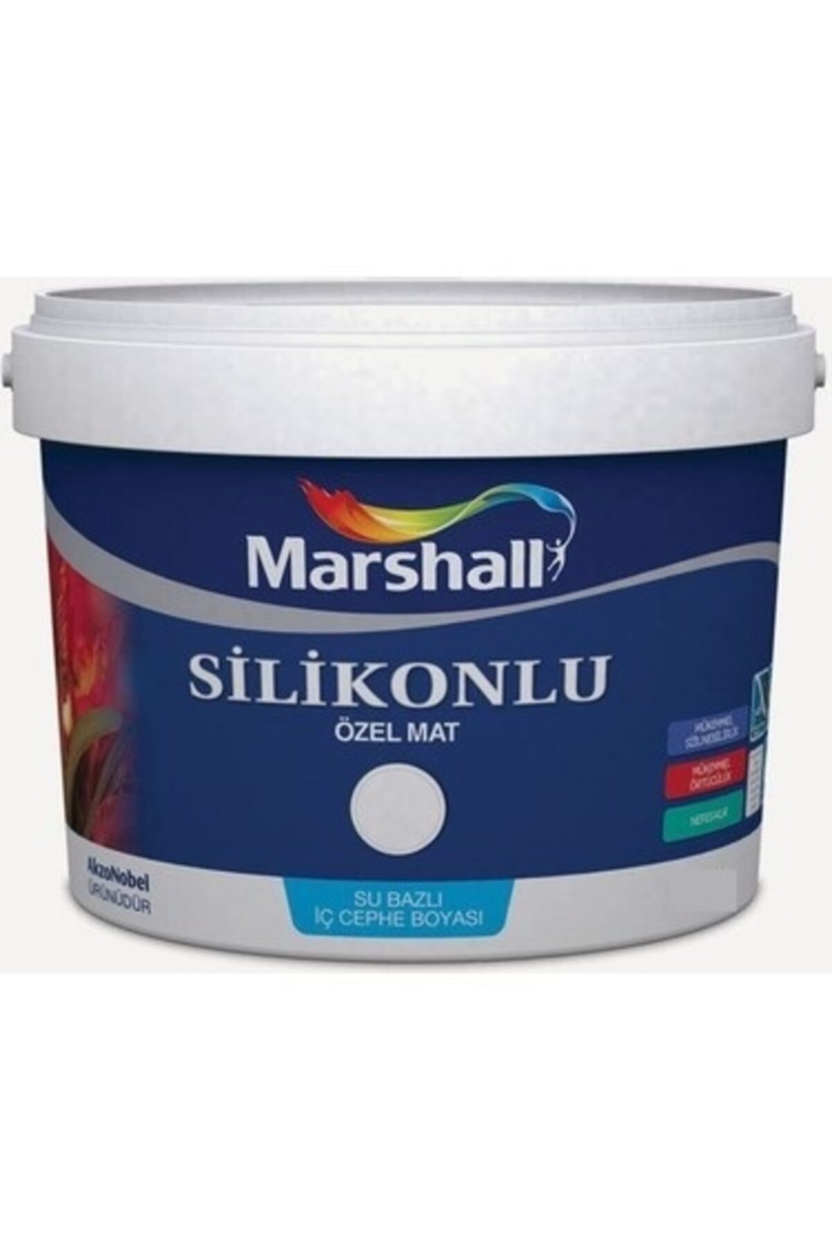 Marshall Özel Mat Silikonlu Iç Cephe Boyası Kızıl Kum 15 Lt