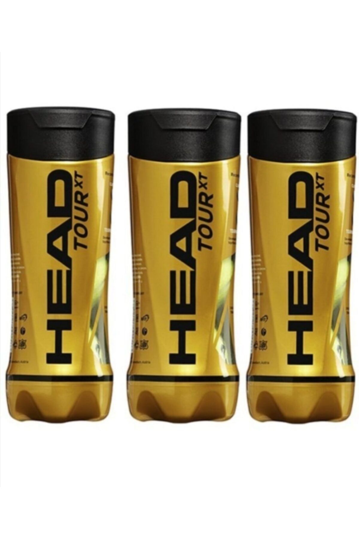 Head Tour 3'lü Vakum Ambalajda Tenis Topu