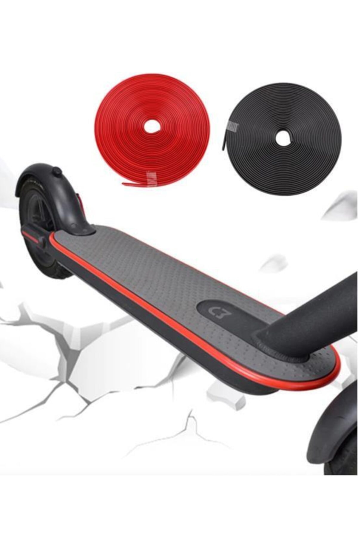 Profisher M365 M365 Pro Elektrikli Scooter İçin Silikon Tampon Koruma Şerit