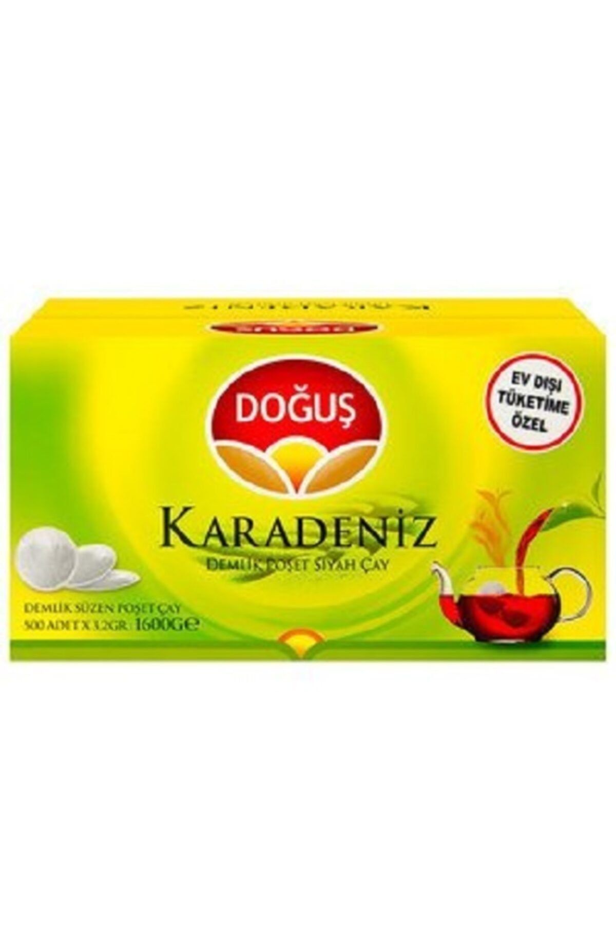 Doğuş Karadeniz Demlik Poşet 500-3.2 gr Bergamot