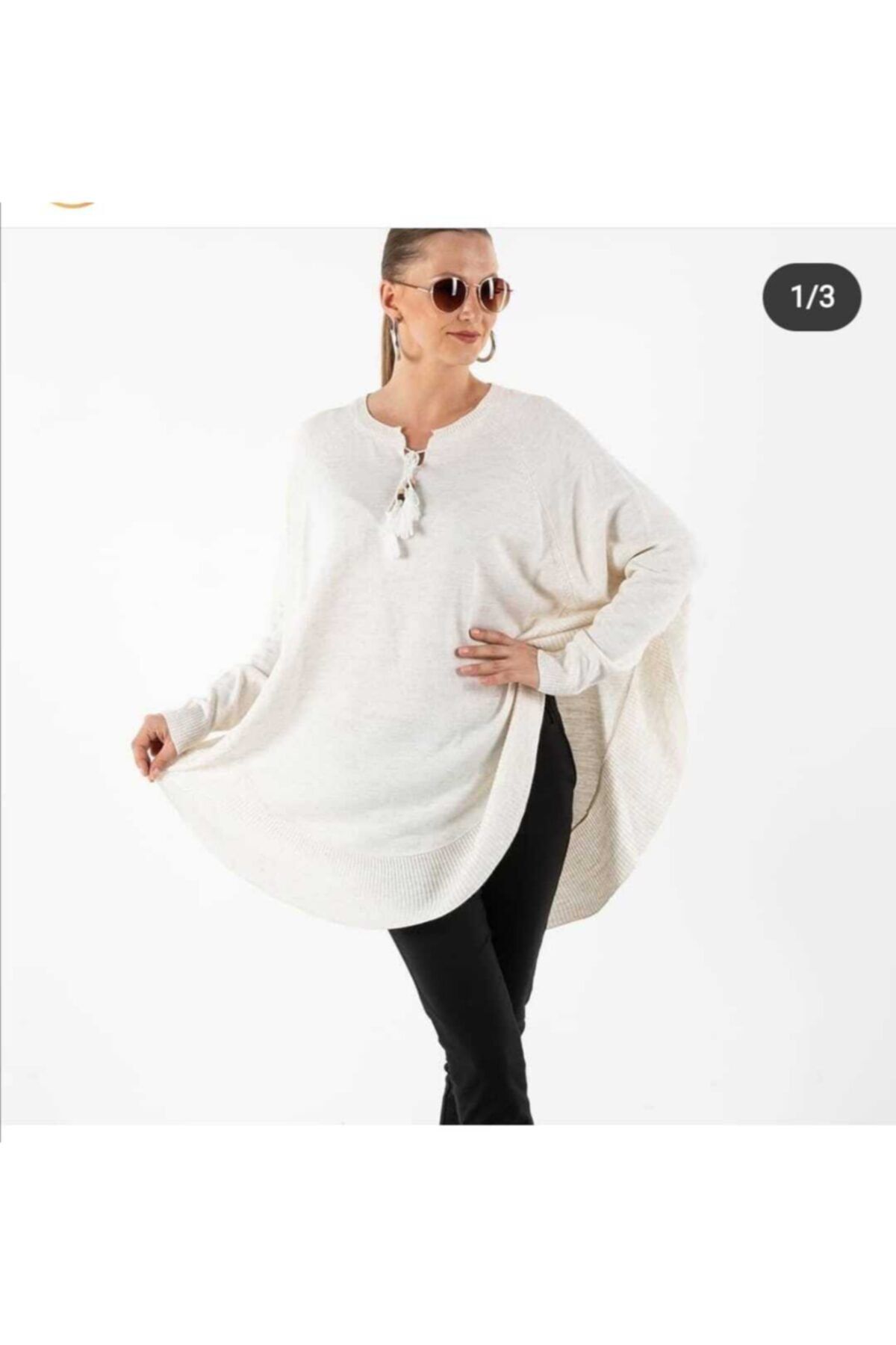 Nefise Panço Taş Rengi Standart Beden 38-46 Uyumlu