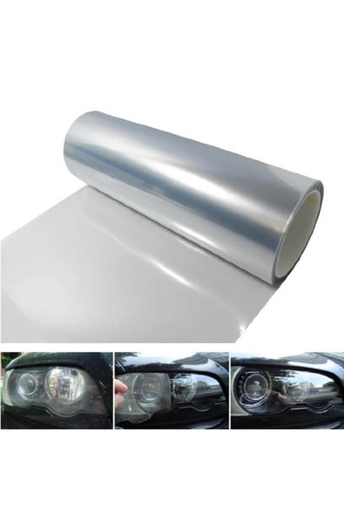 NewVario Şeffaf Transparan Far Filmi 30 Cm X 1 Metre