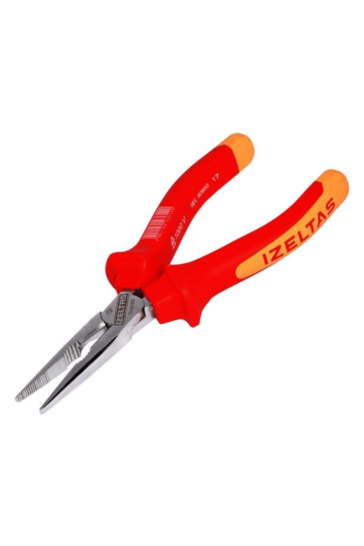 İzeltaş 180mm Izoleli Uzun Düz Kargaburun