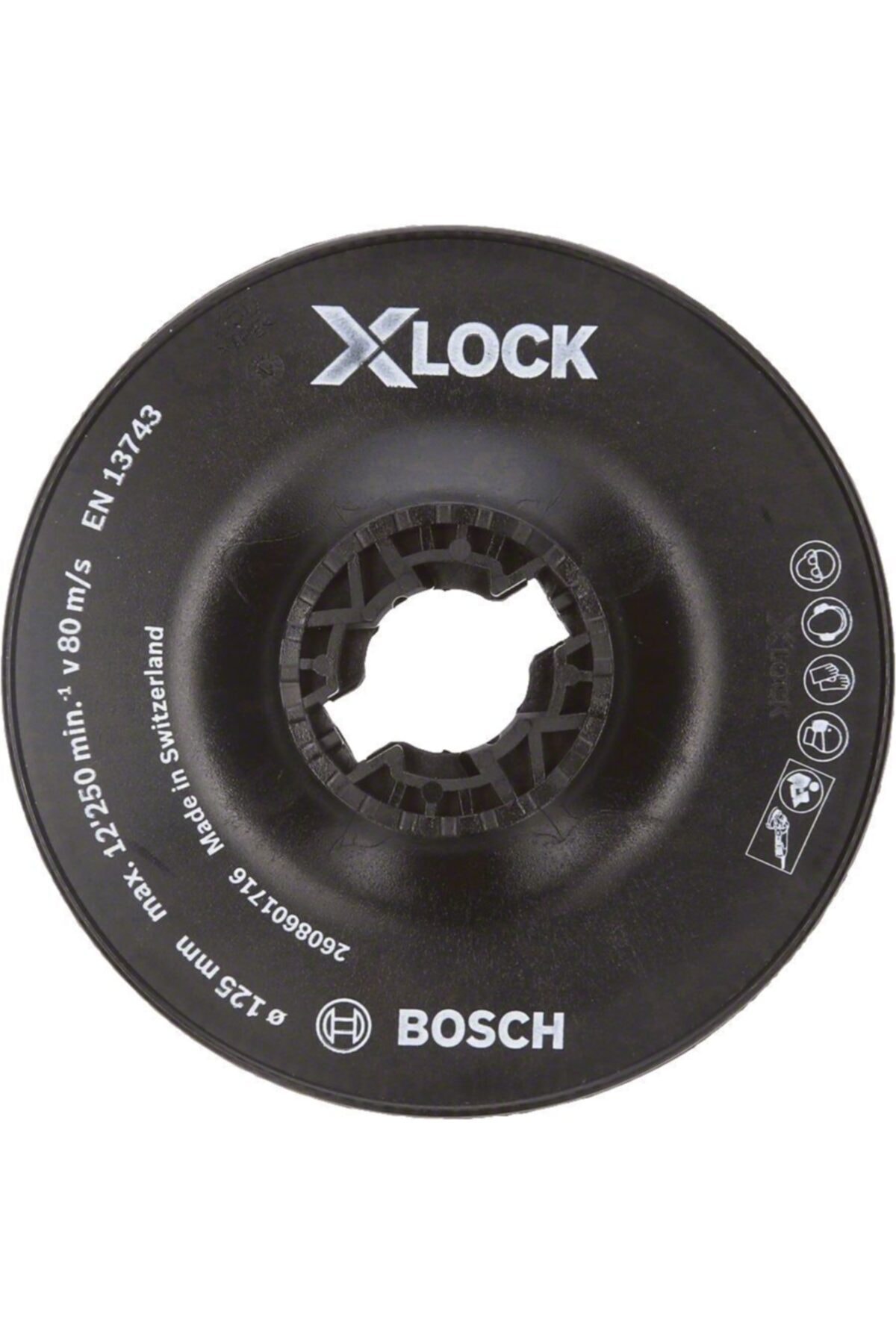 Bosch - X-lock - 125 Mm Fiber Disk Sert Taban