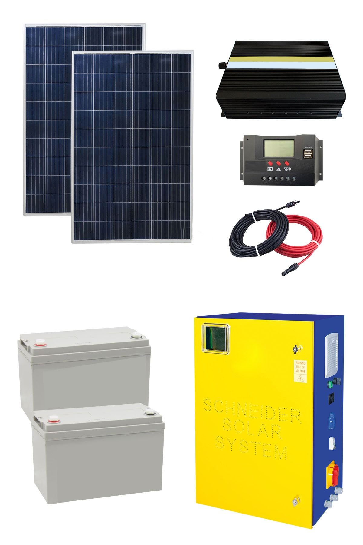 SCHNIDER Schneider 2500w/2.5kw Solar Sistem