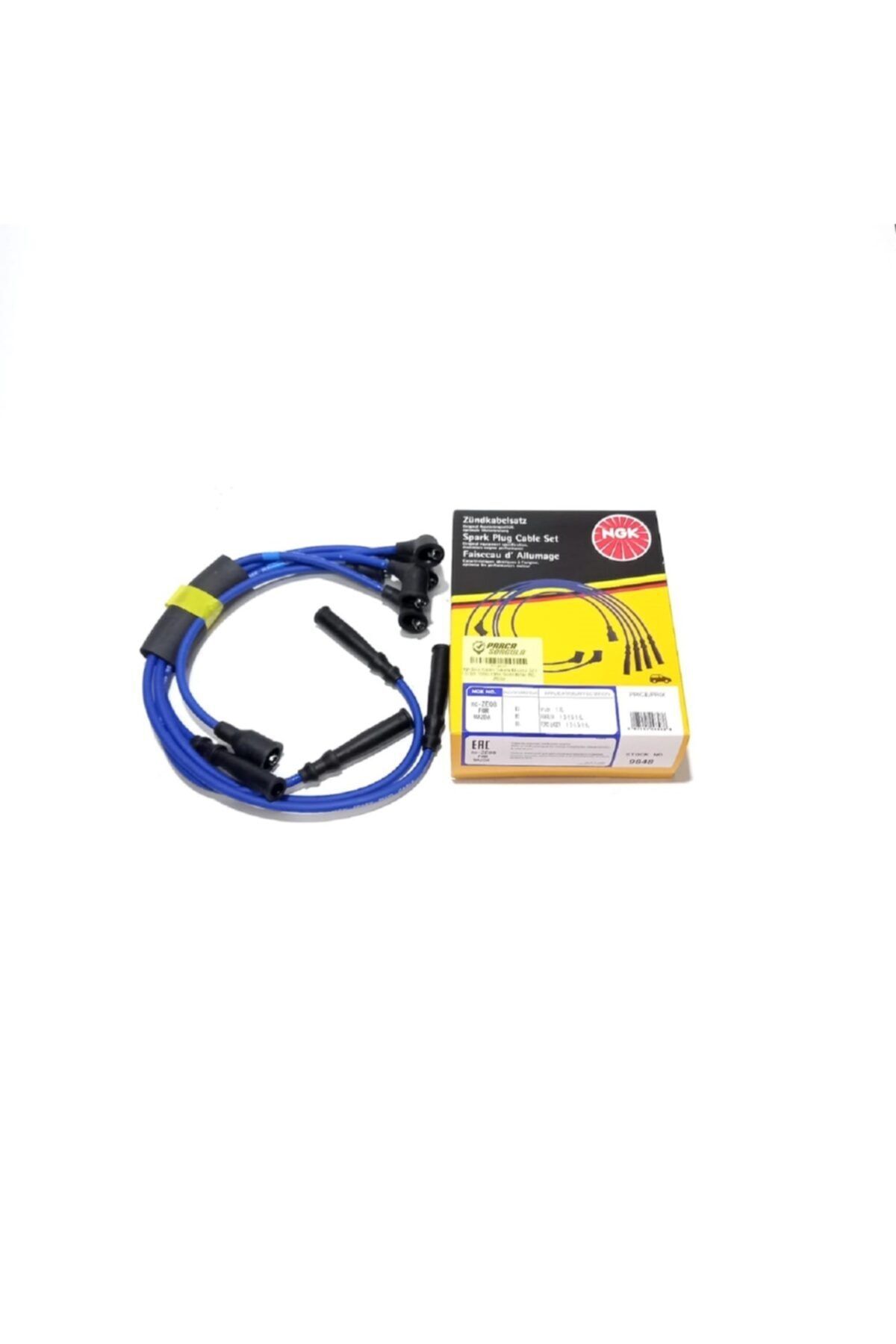 NGK Buji Kablo Takımı Mazda 323 1,6 B6 1990-1996 9848 Rc-ze08