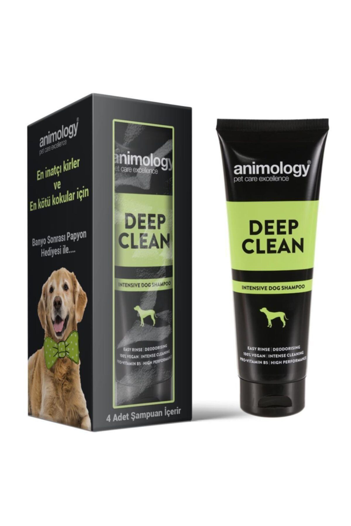 Animology Deep Clean Derin Temizlik Köpek Şampuanı 4x250 ml