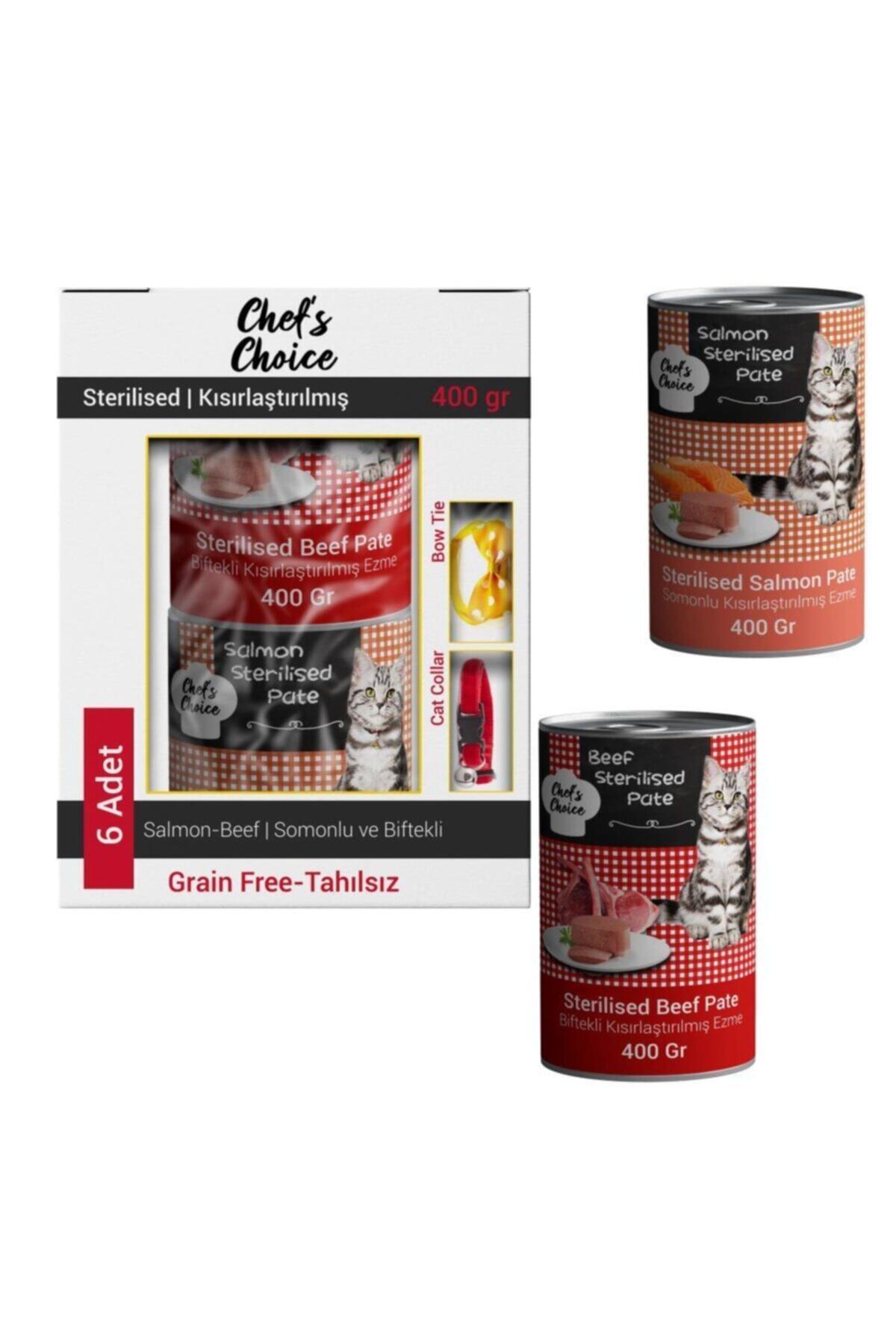 Chefs Choice Chef's Choice Sterilised Karışık Kısır Kedi Konservesi 6x400 gr