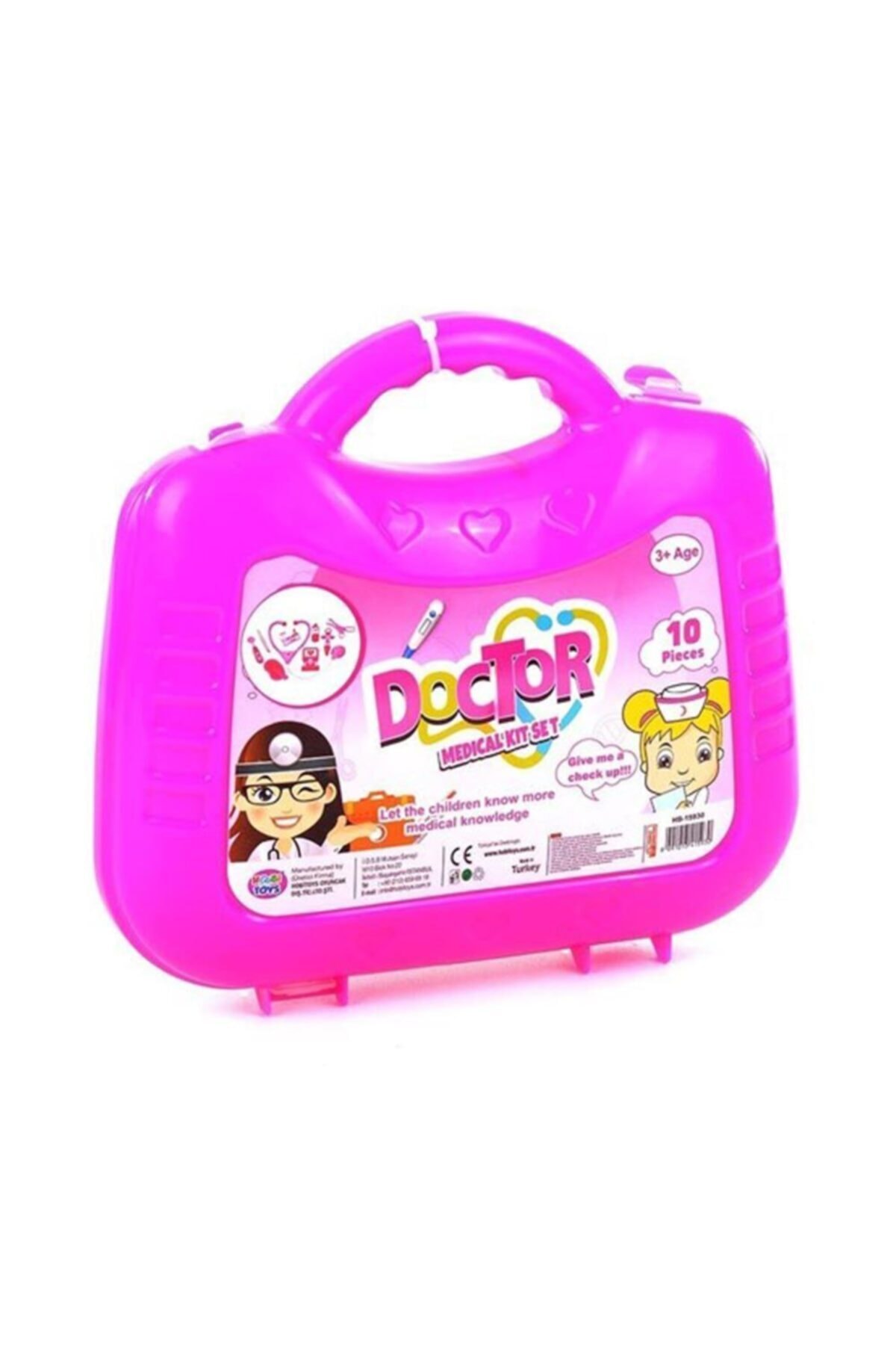 Kelebek Oyuncak Çantalı Doktor Seti - Kız