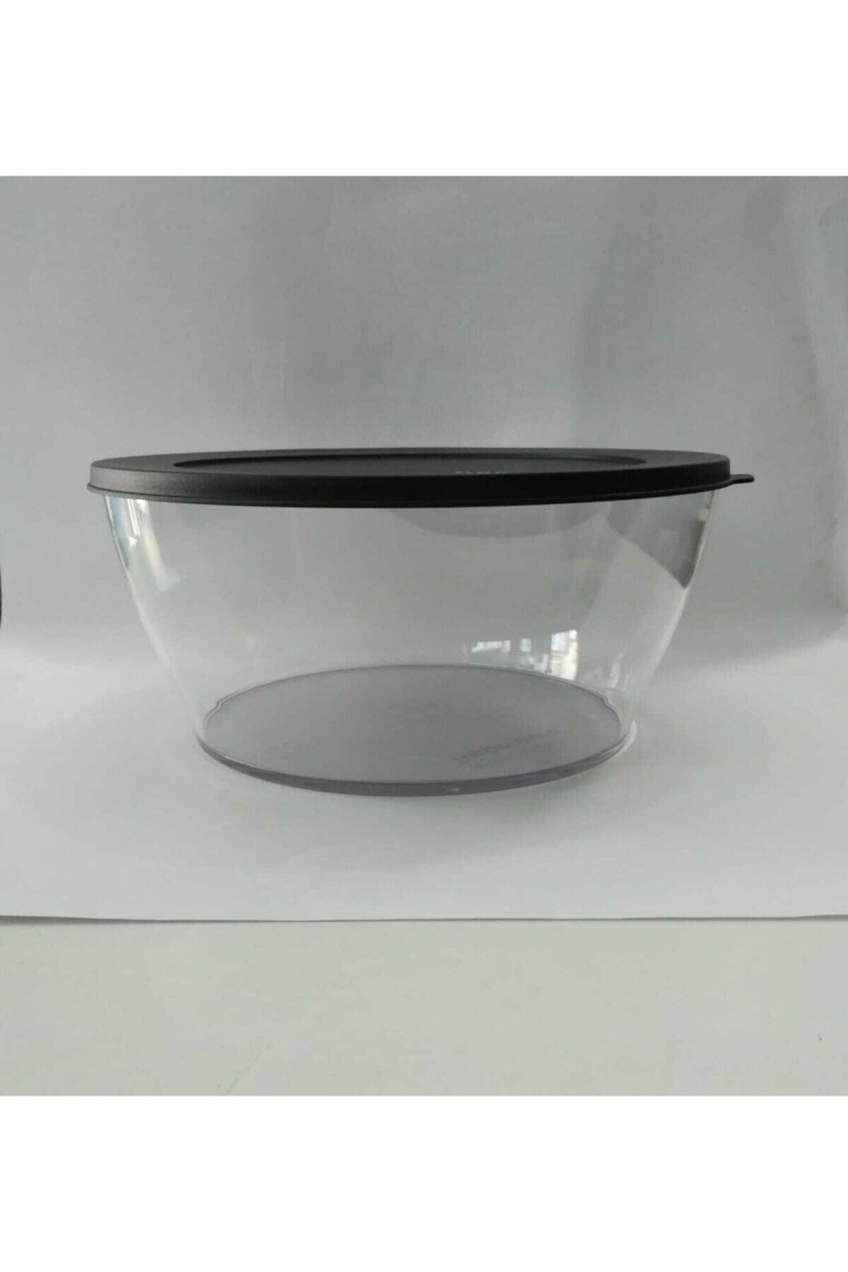 Tupperware Siyah Şeffaf Royal 4 Lt
