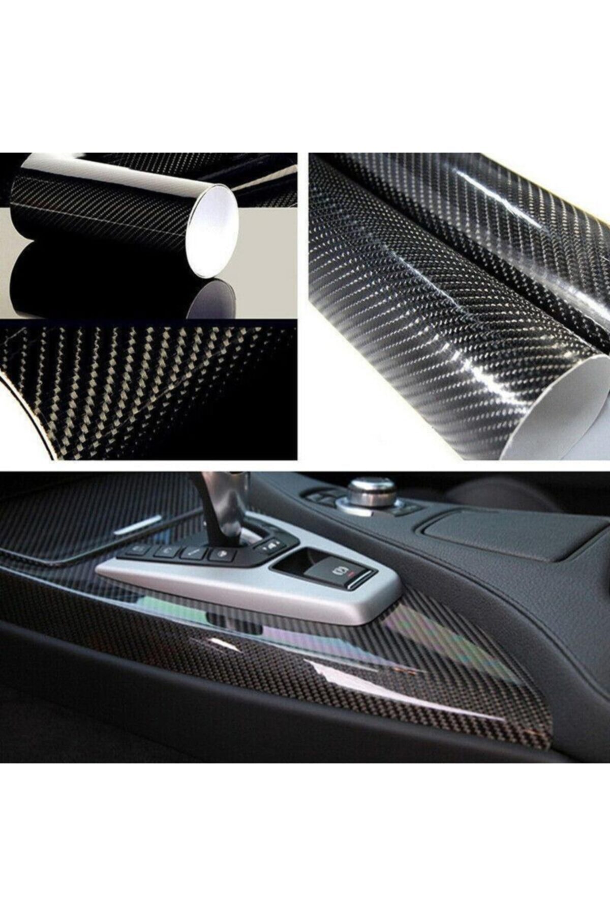 Newdizayn 6d Karbon Folyo 20 Cm X 3 Metre